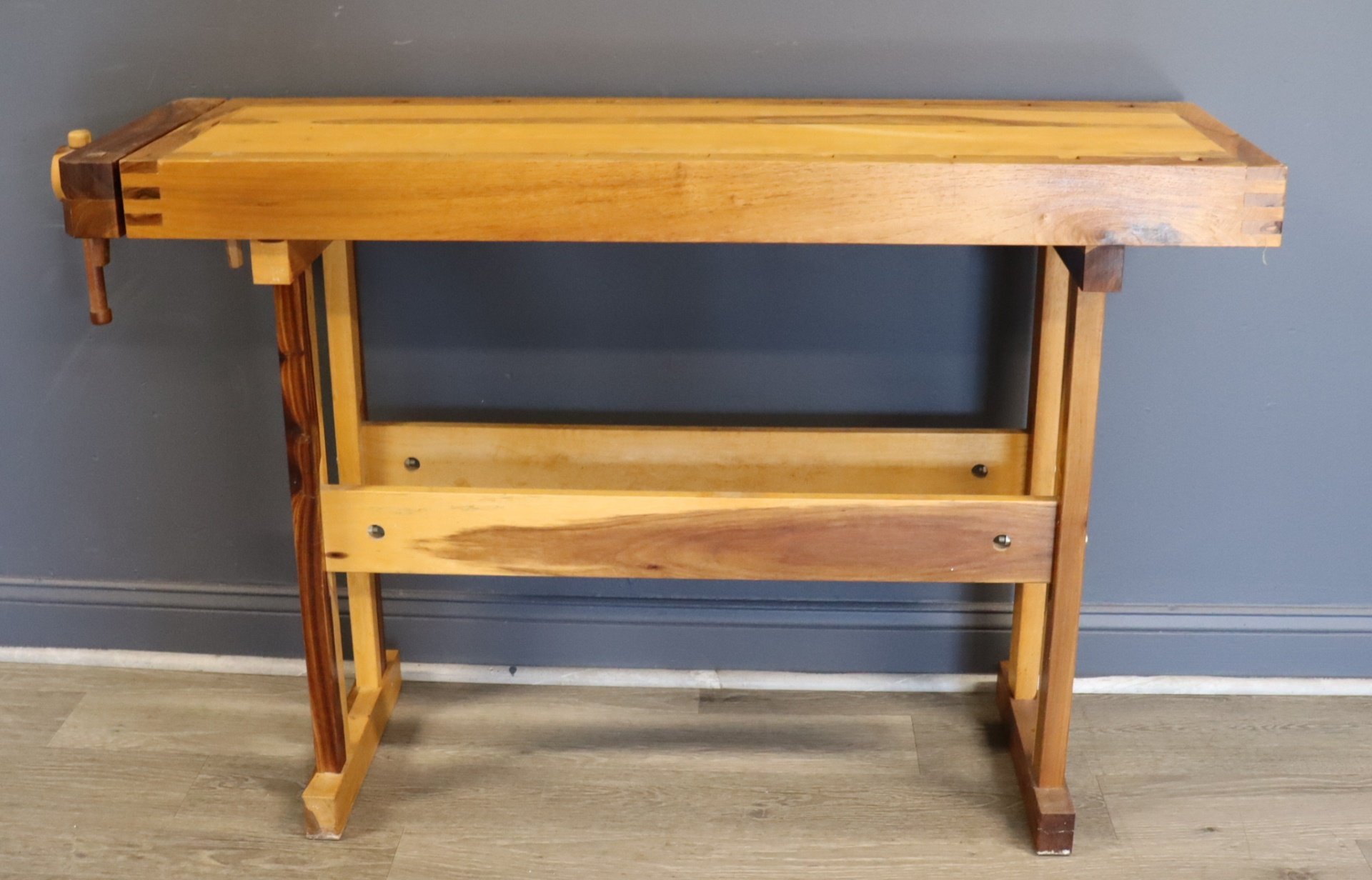 VINTAGE WOOD WORK TABLE. Goods