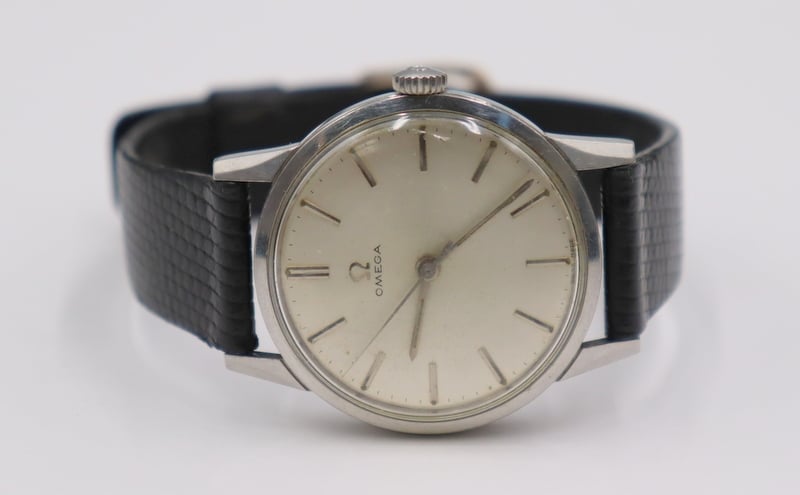 JEWELRY VINTAGE OMEGA STAINLESS 3b380f
