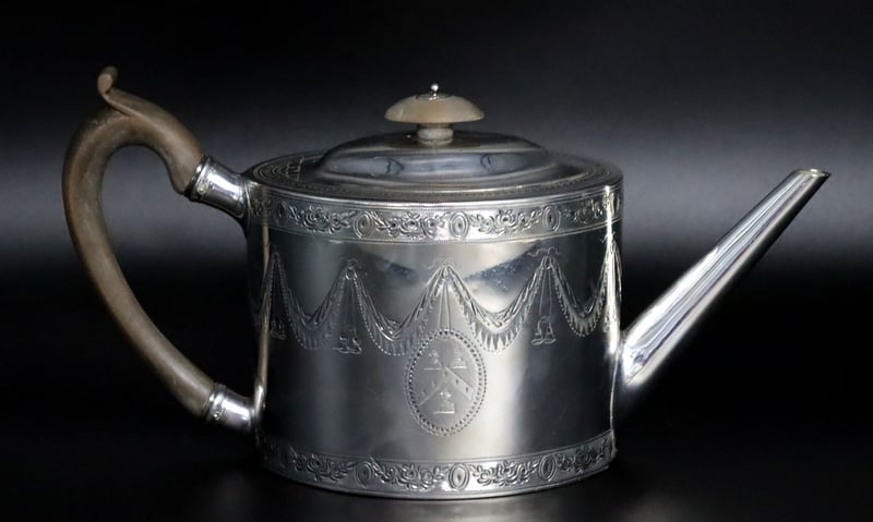 SILVER. GEORGIAN PERIOD ENGLISH SILVER