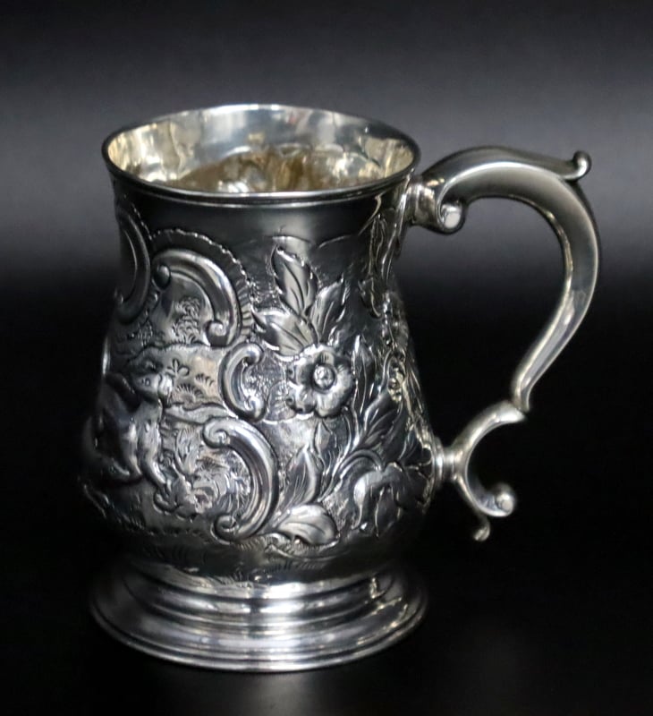 SILVER. GEORGIAN PERIOD ENGLISH SILVER