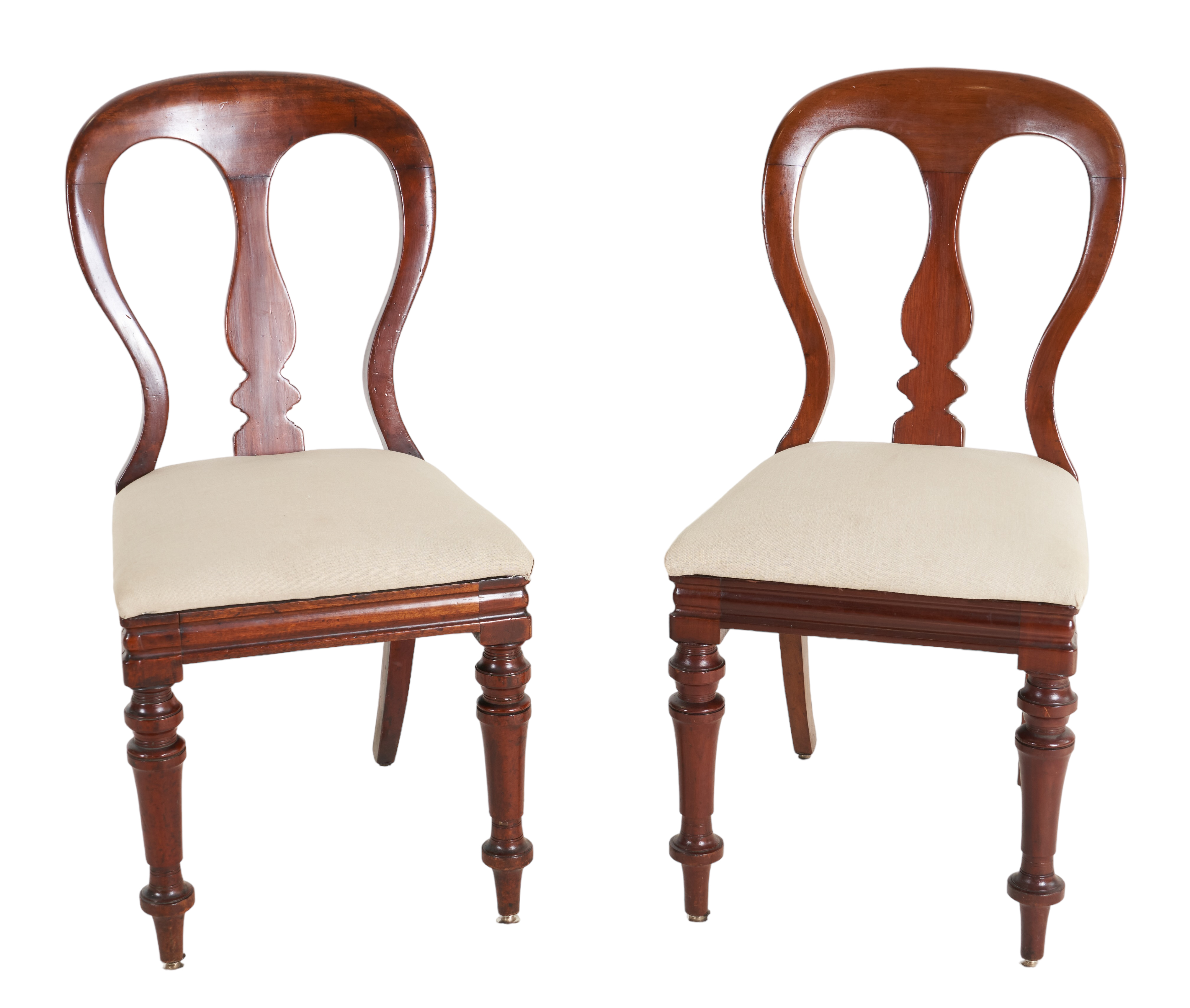 Pair French style mahogany side 3b38db