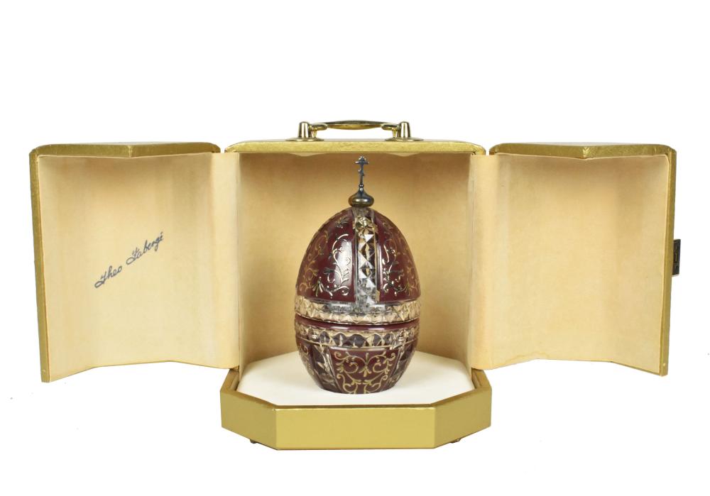 THEO. FABERGE LIMITED EDITION CRYSTAL