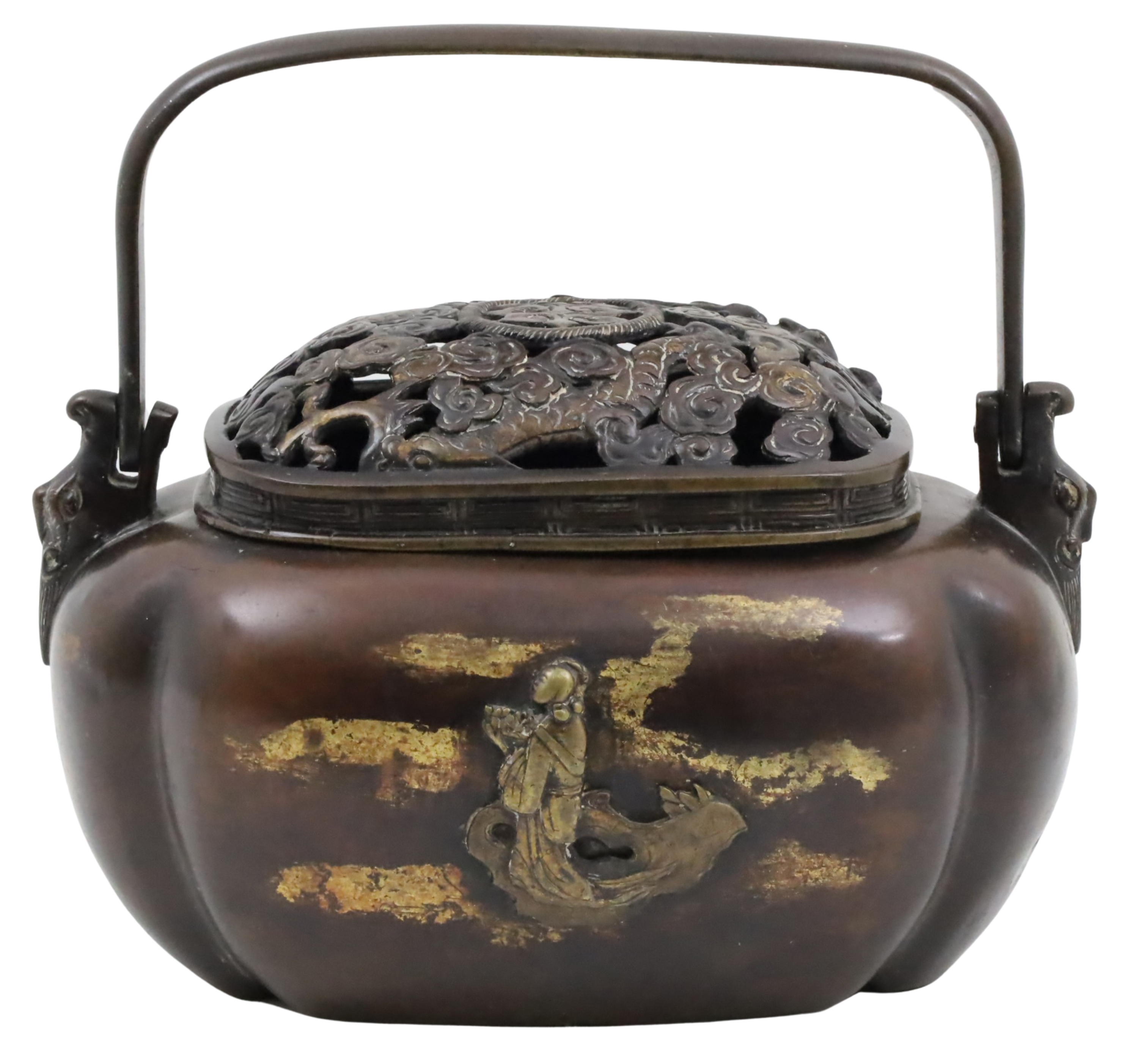 CHINESE BRONZE OPEN WORK CENSER 3b3a3a