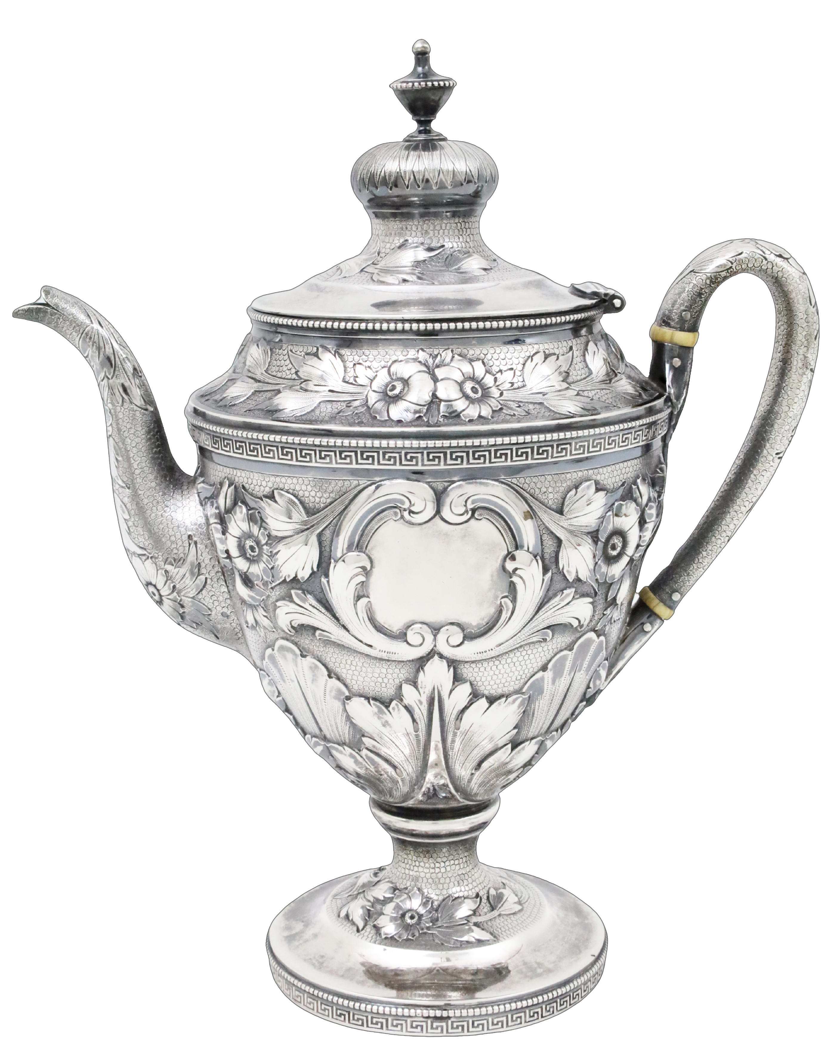 EARLY TIFFANY & CO. STERLING TEAPOT
