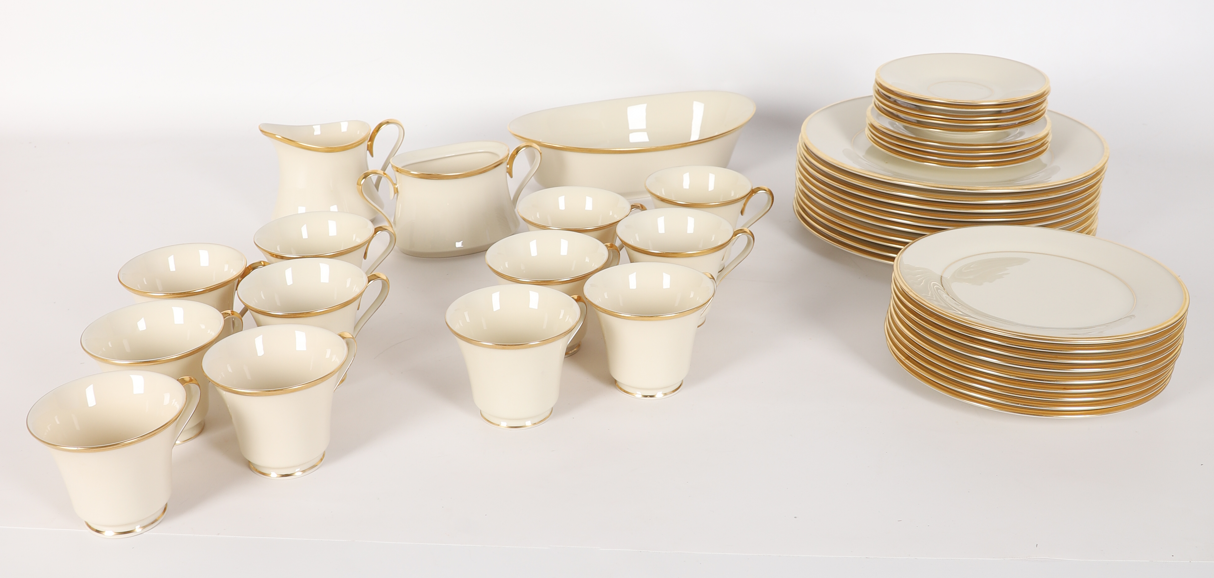 (43) Pcs Lenox porcelain dinnerware,