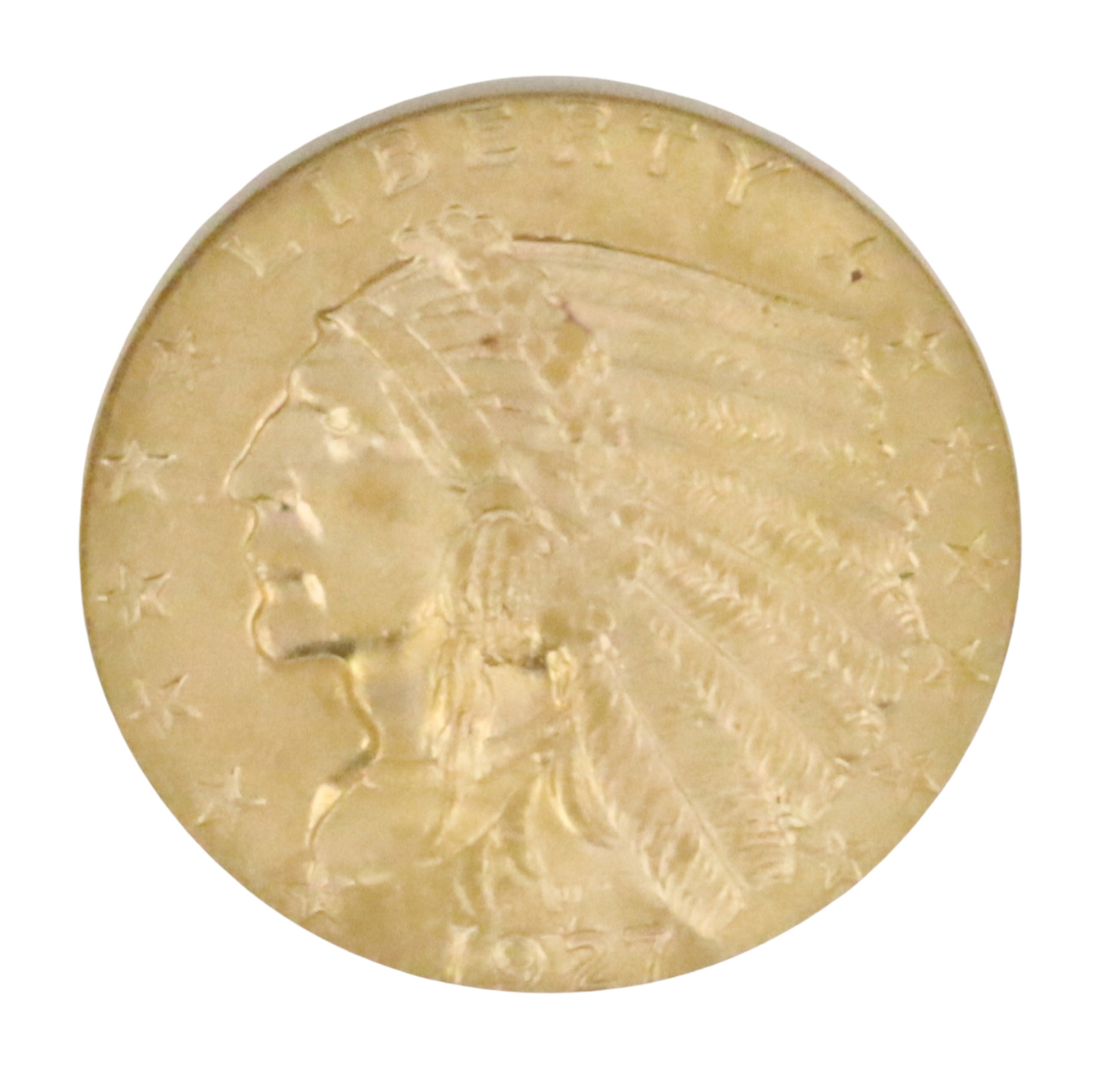 1927 MS62 $2.5 INDIAN HEAD GOLD