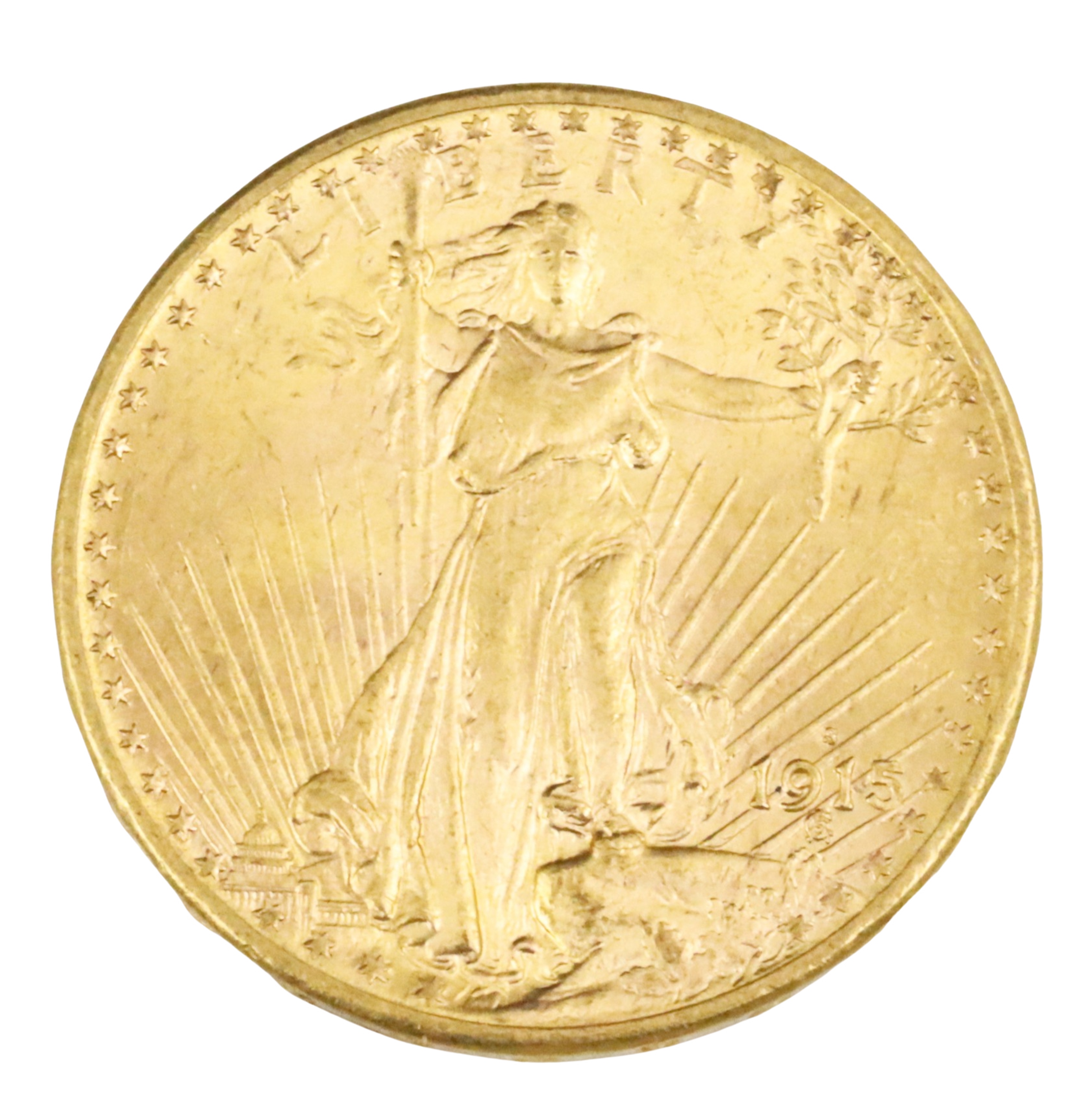 1915-S MS63 ST. GAULDENS $20 DOUBLE
