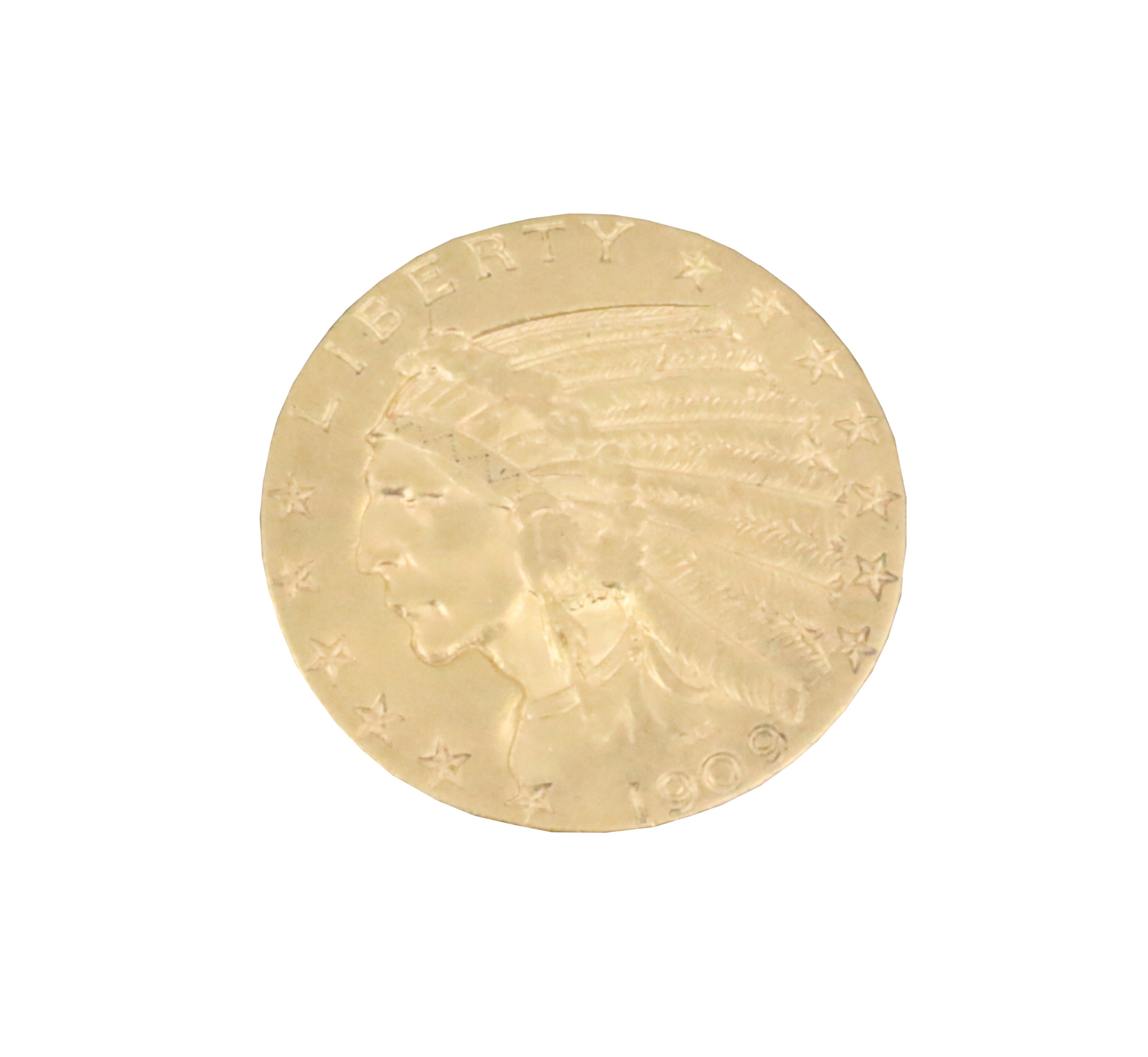 1909-D MS66 $5 INDIAN HEAD GOLD