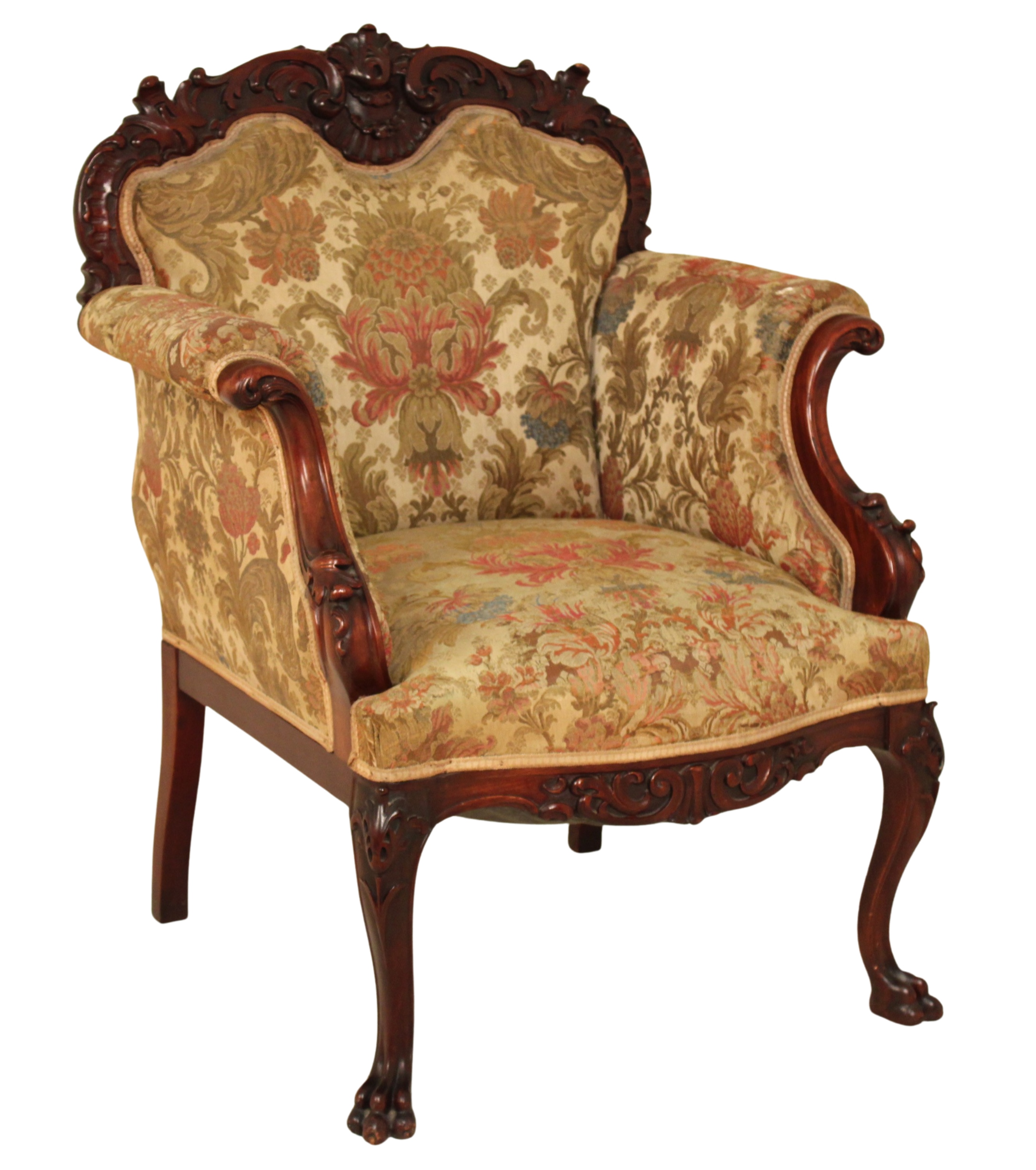 AMERICAN RENAISSANCE REVIVAL ARMCHAIR 3b3c15