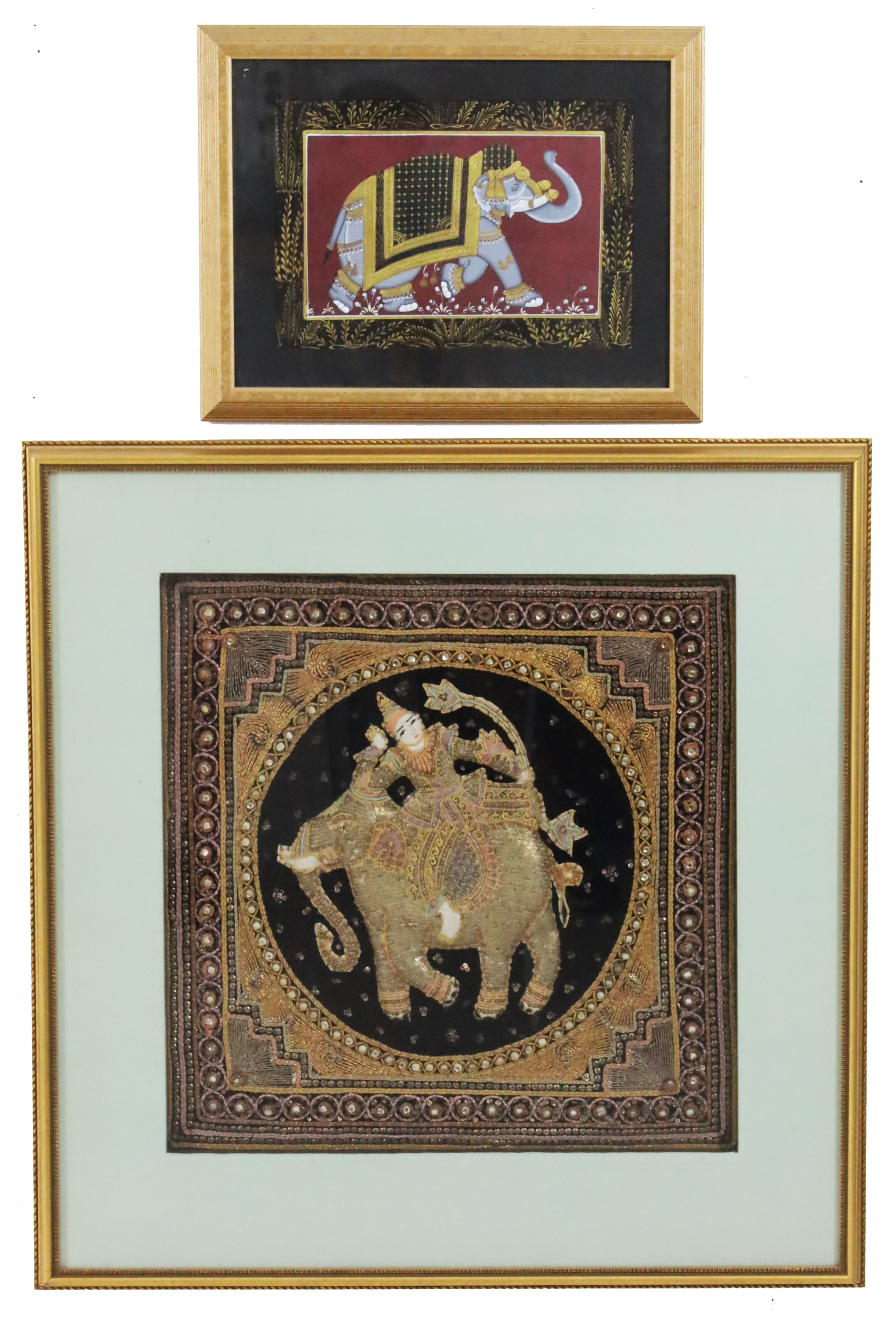 2 PCS OF INDO-CHINESE ARTWORK Two