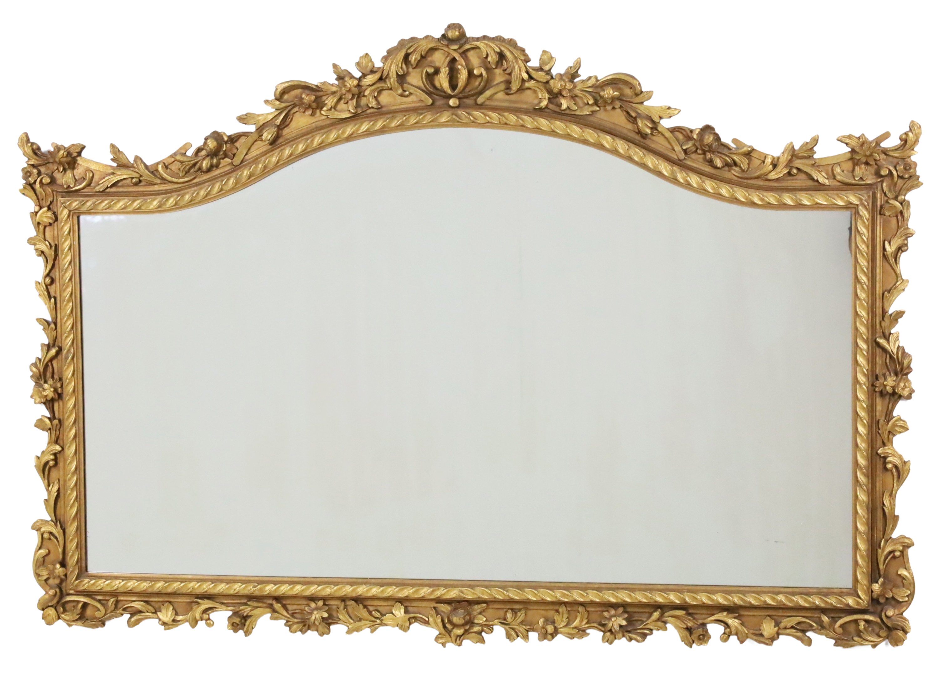 GILTWOOD OVERMANTEL MIRROR Festoon 3b3c27