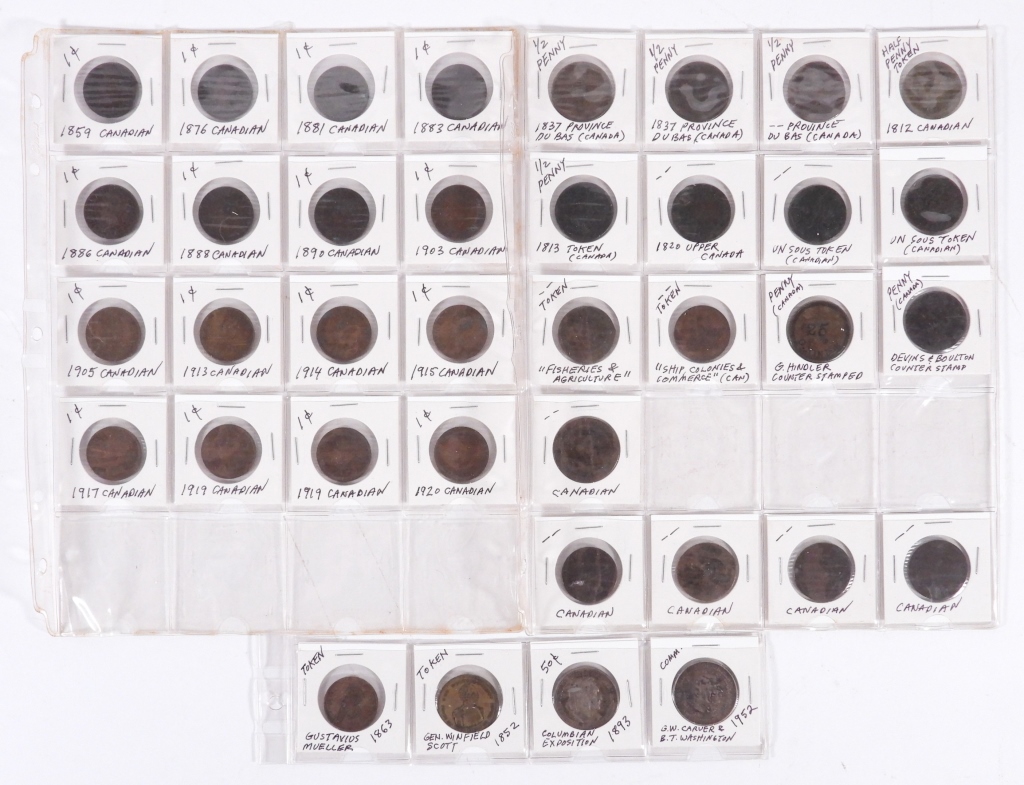 37PC NORTH AMERICAN TOKEN CURRENCY 3b3c8f