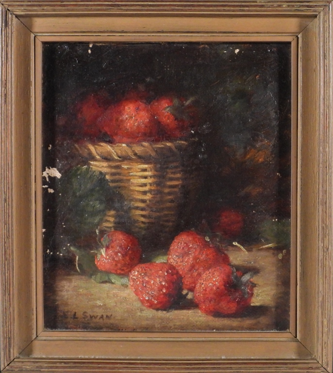 EMMA LEVINIA SWAN STRAWBERRY STILL LIFE