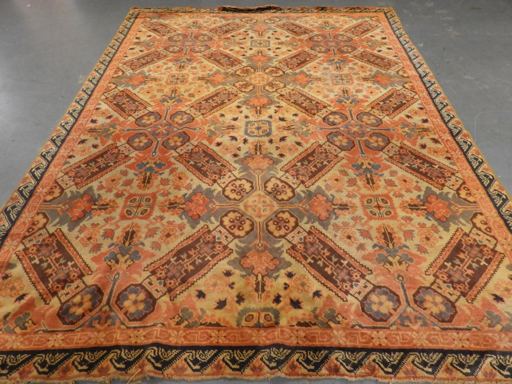 HANDMADE MAHAL ROOM SIZE RUG Middle 3b3dd7