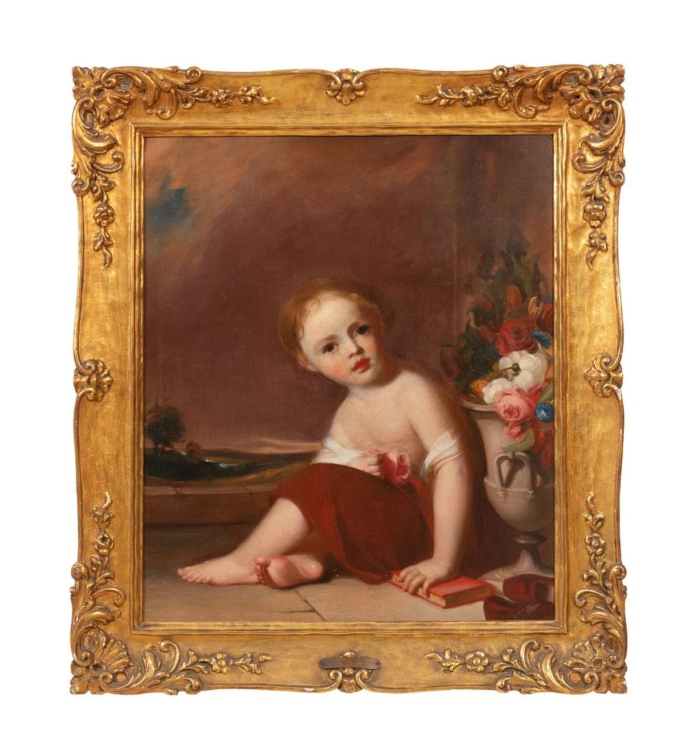 THOMAS SULLY 'PORTRAIT OF A CHILD'