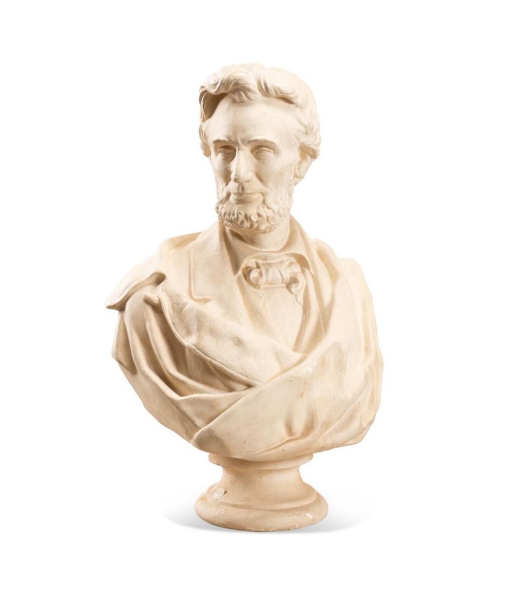 THOMAS DOW JONES, BUST OF ABRAHAM LINCOLN