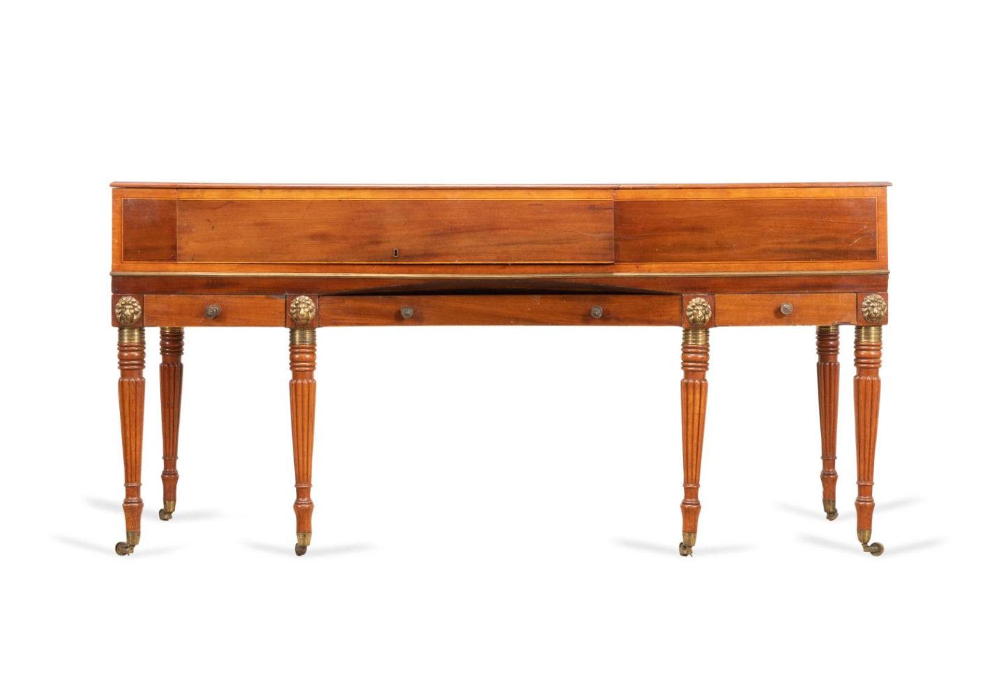 E 19TH C ENGLISH REGENCY MAHOGANY 3b3ef6