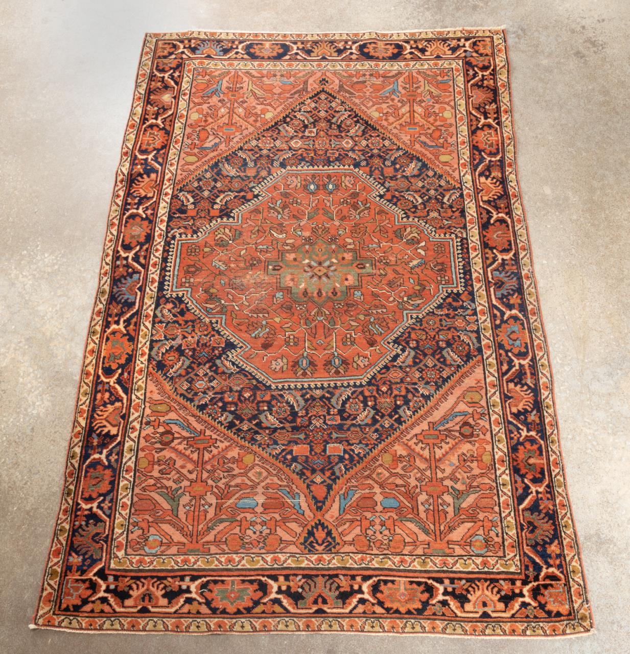 HAND KNOTTED WOOL PERSIAN FERAHAN 3b3ff1