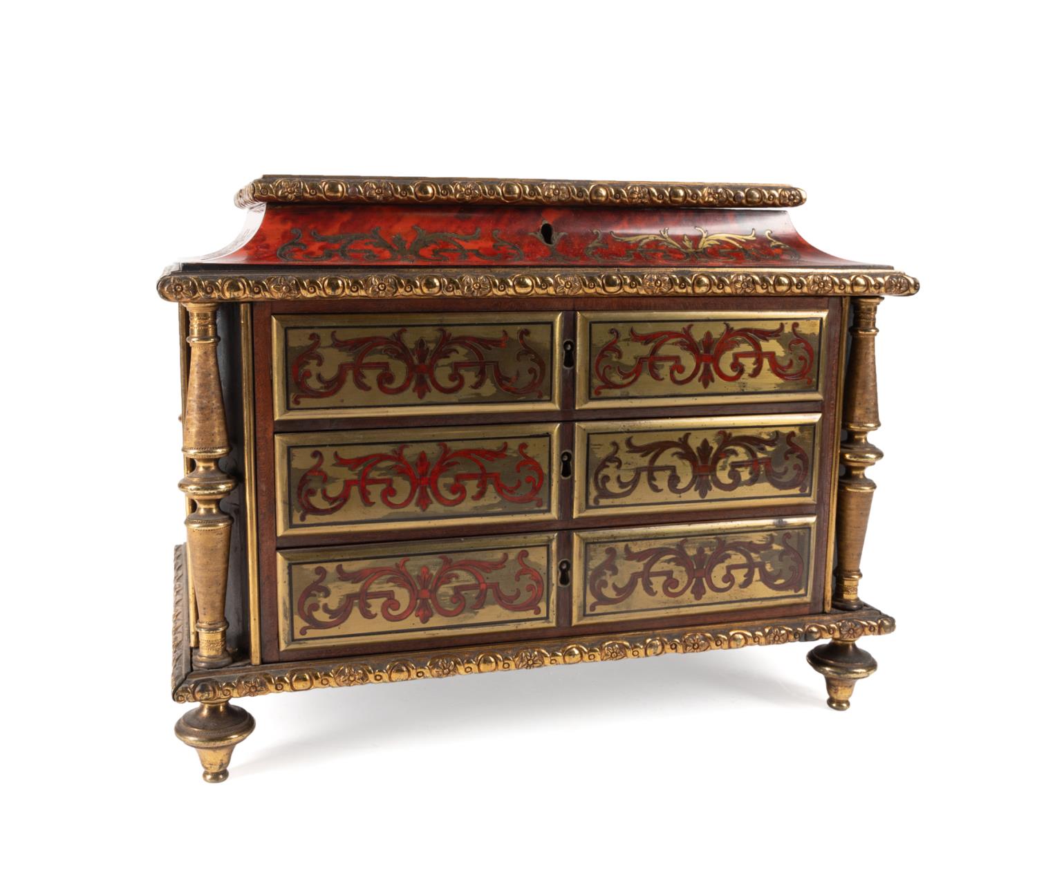 CONTINENTAL BOULLE INLAID TABLETOP 3b4062