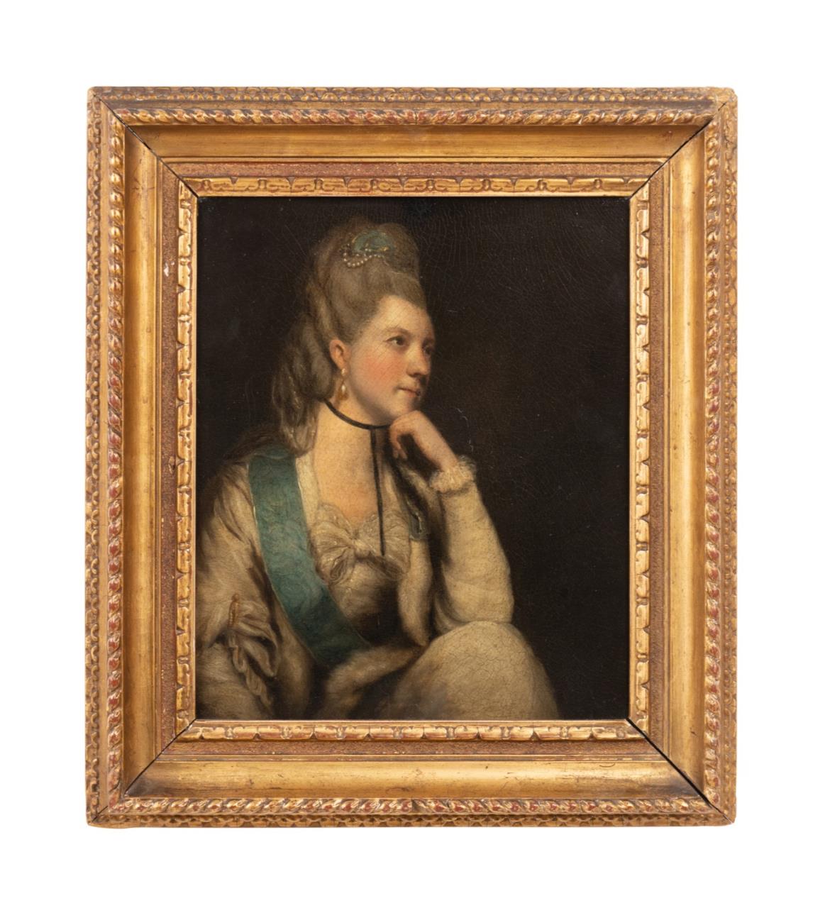 MANNER OF SIR JOSHUA REYNOLDS WOMAN 3b40d1