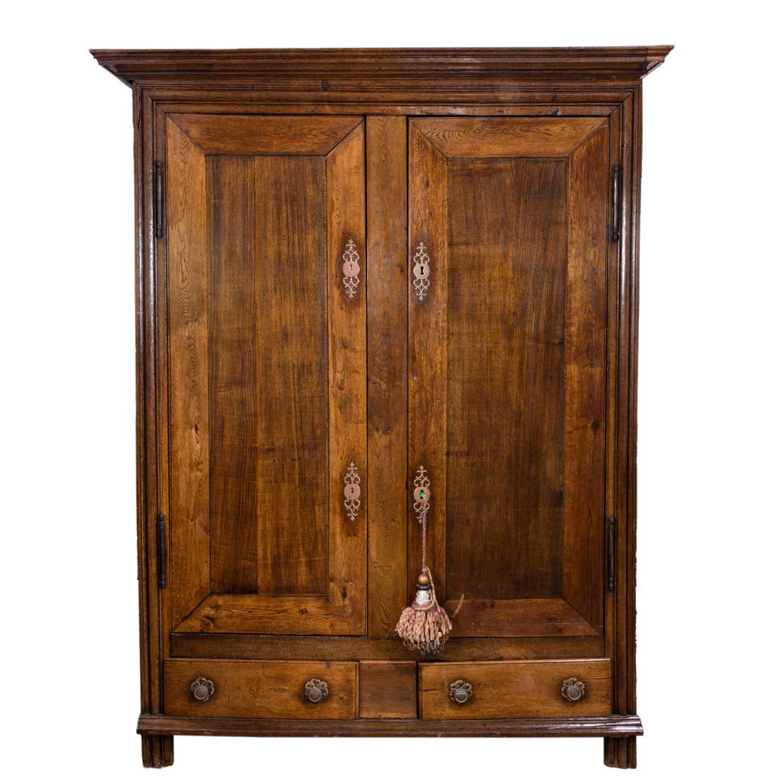 A LARGE FRENCH PROVINCIAL ARMOIRE