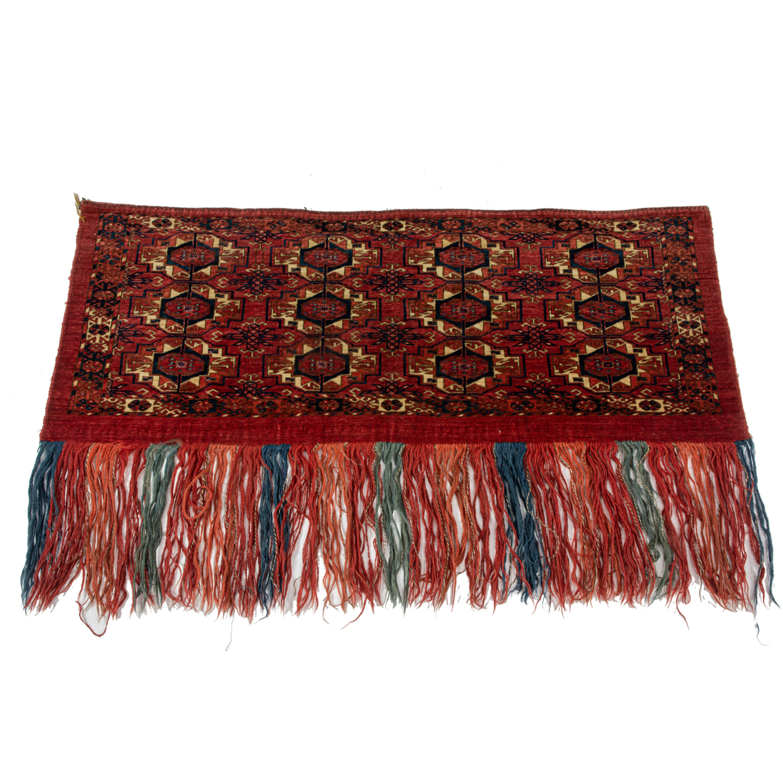 AN AFGHAN TENT HANGING, 1'7" X