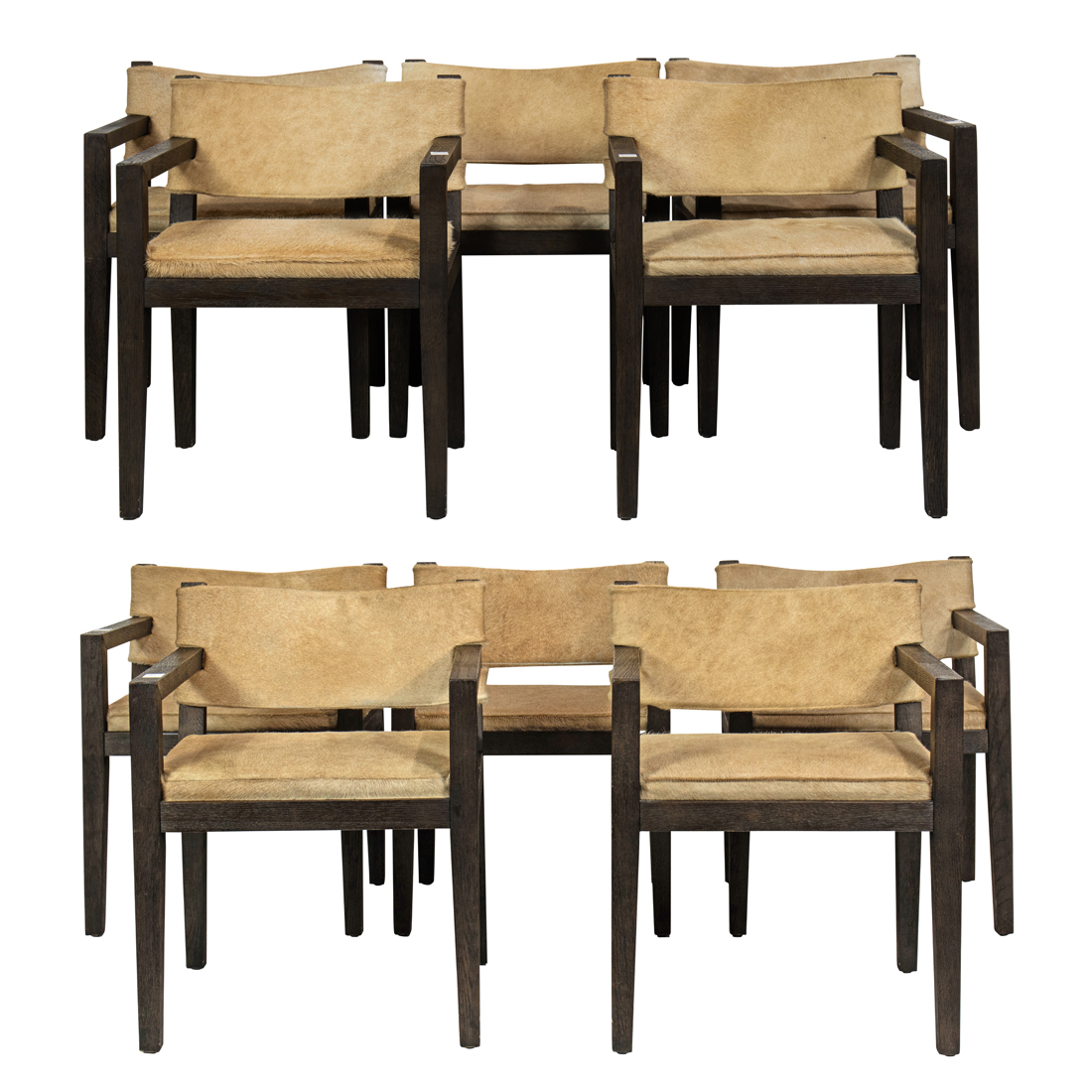 A SET OF TEN RESTORATION HARDWARE