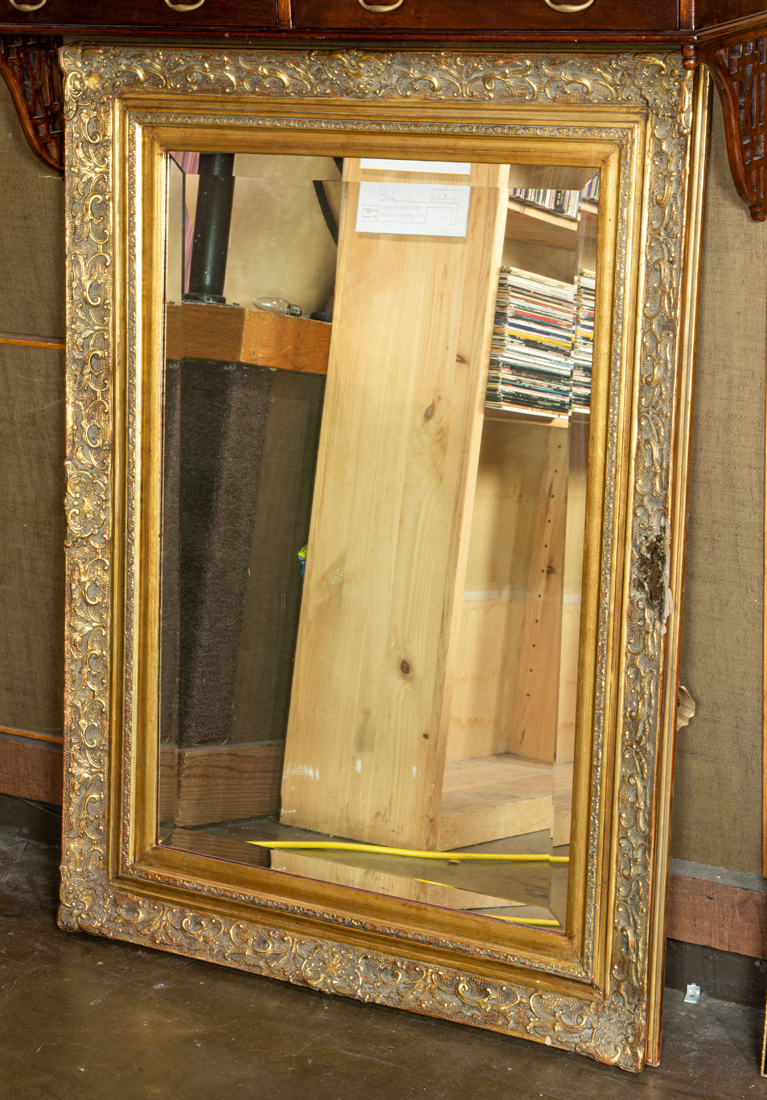 AN AESTHETIC STYLE GILTWOOD FRAME