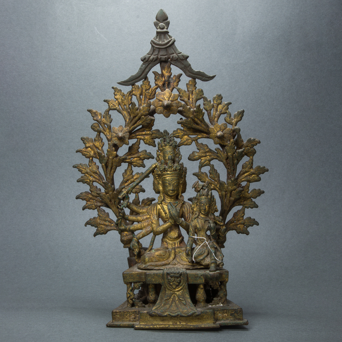 NEPALESE BRONZE BUDDHIST FIGURAL