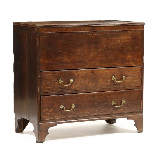 GEORGE III OAK MULE CHEST Circa