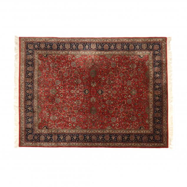 INDO SAROUK CARPET Red field with
