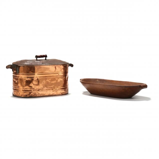 COPPER FOOTBATH AND DOUGH BOWL