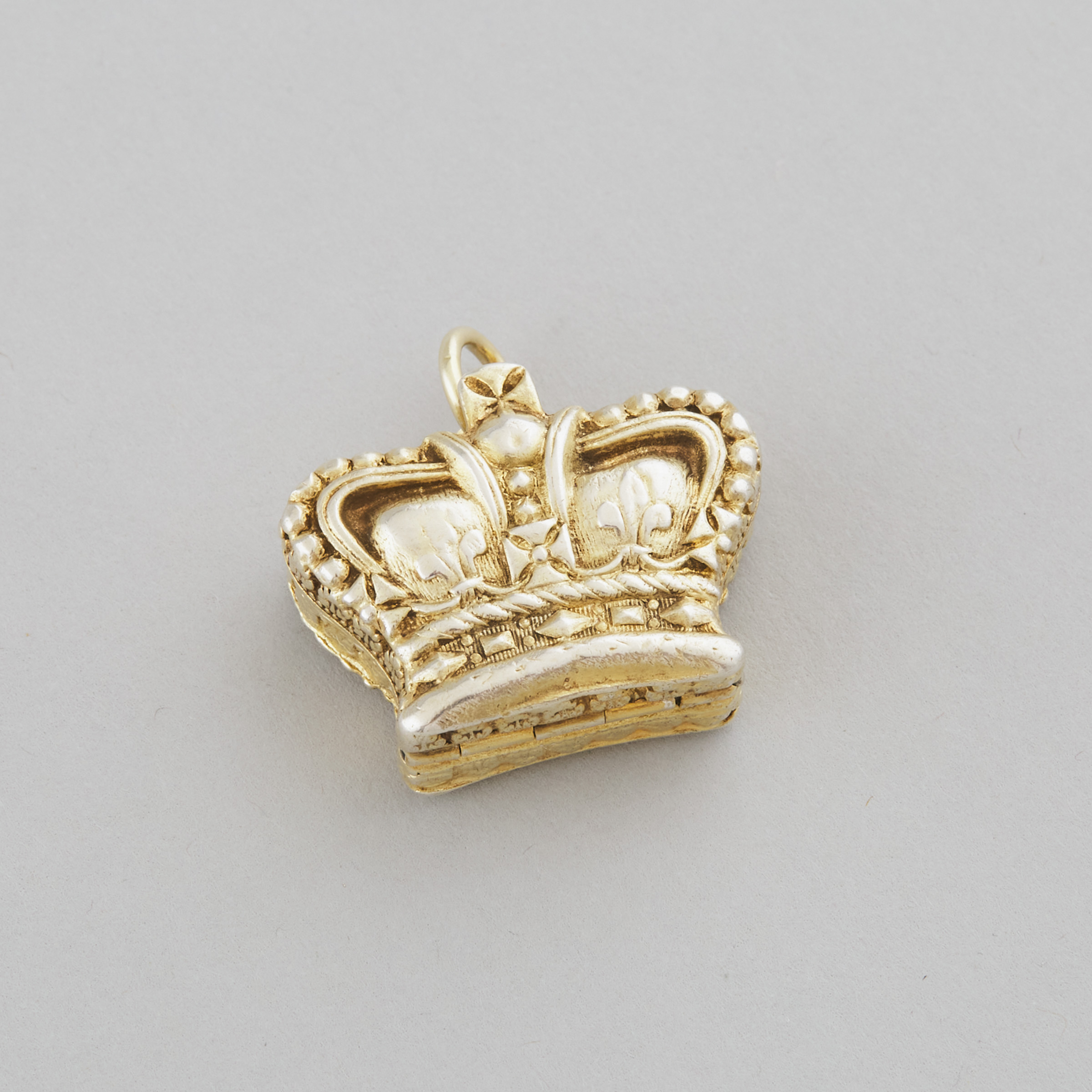 George IV Silver-Gilt Crown Form