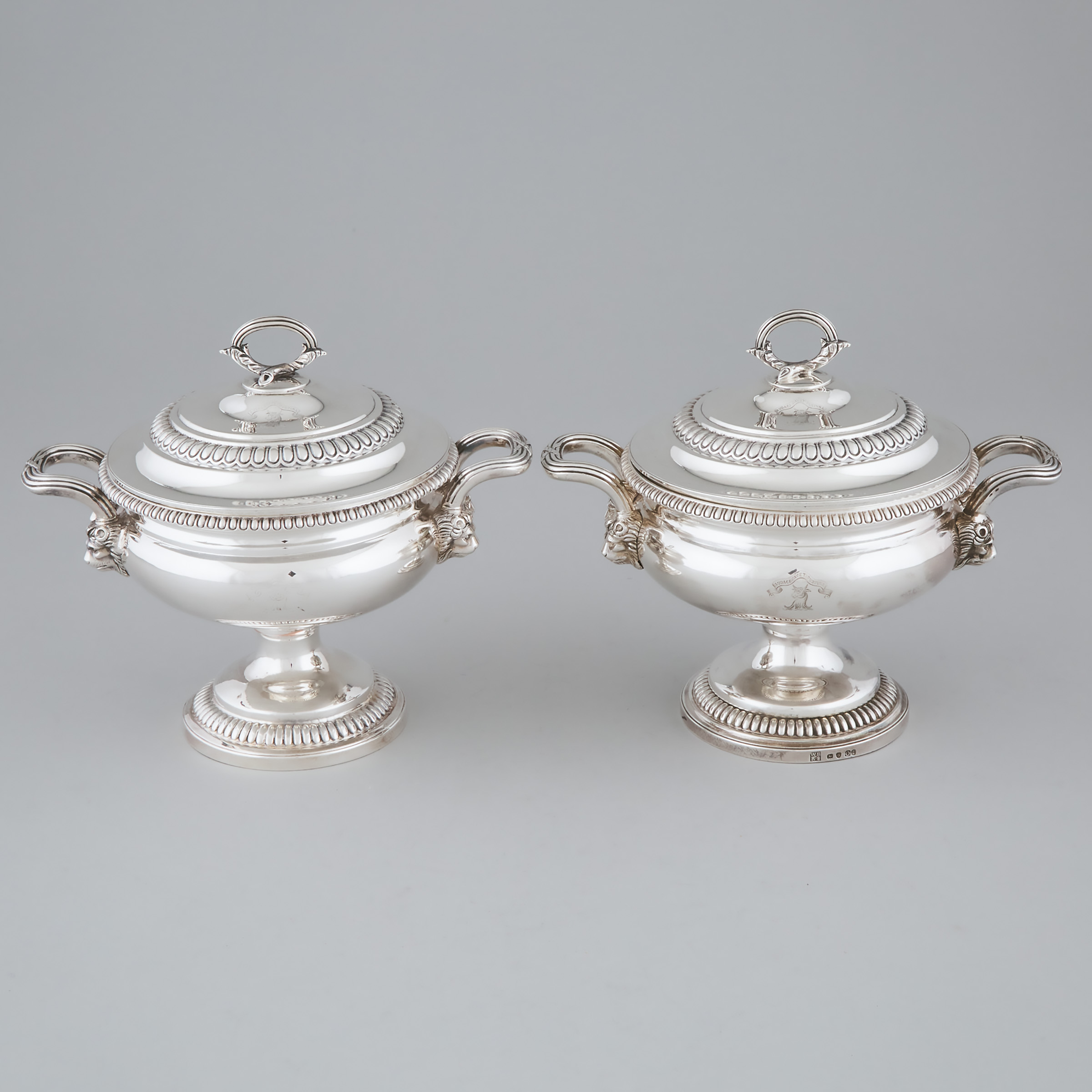 Pair of George III Silver Two Handled 3b6d00