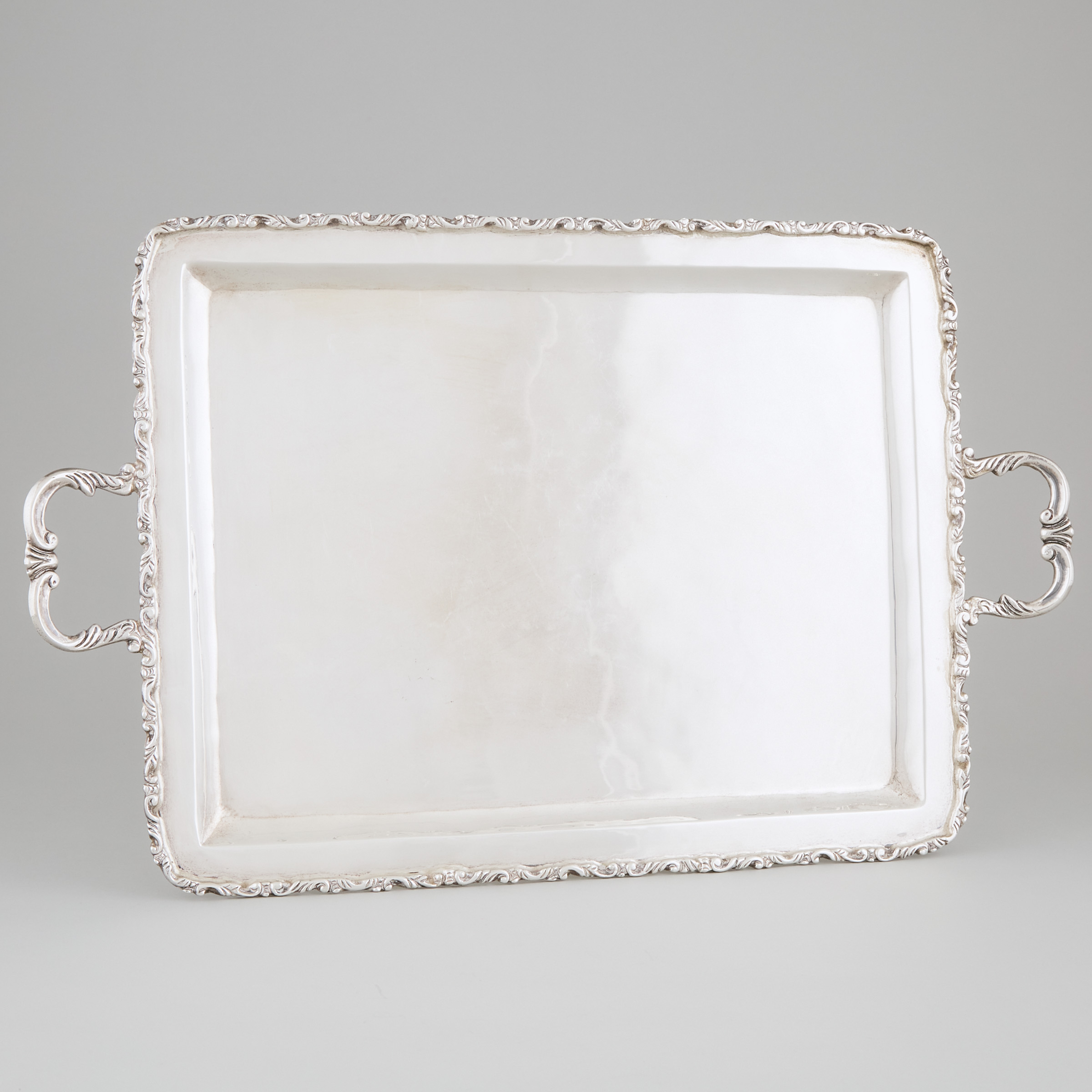 Mexican Silver Rectangular Serving