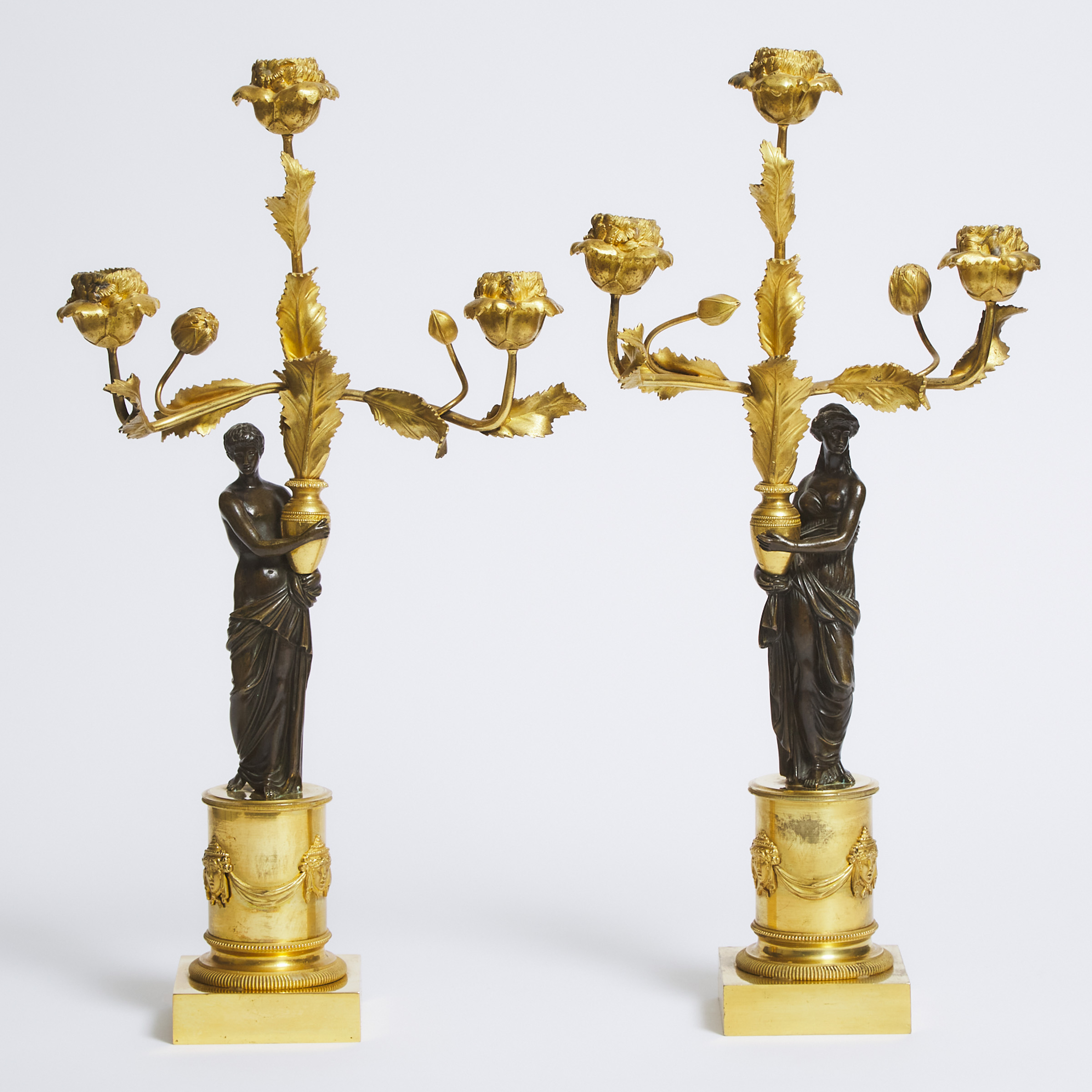 Pair of French Restauration Gilt 3b6d23