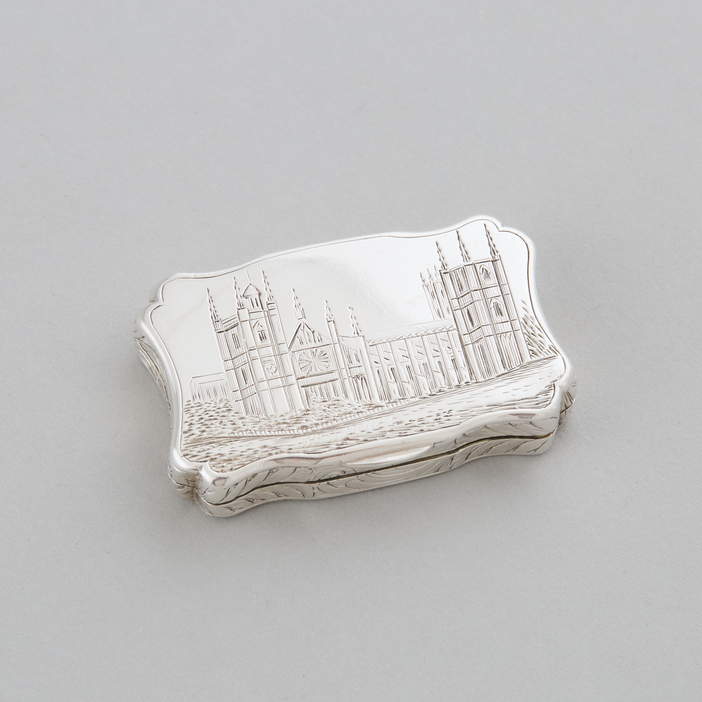 Victorian Silver Engraved 'Westminster