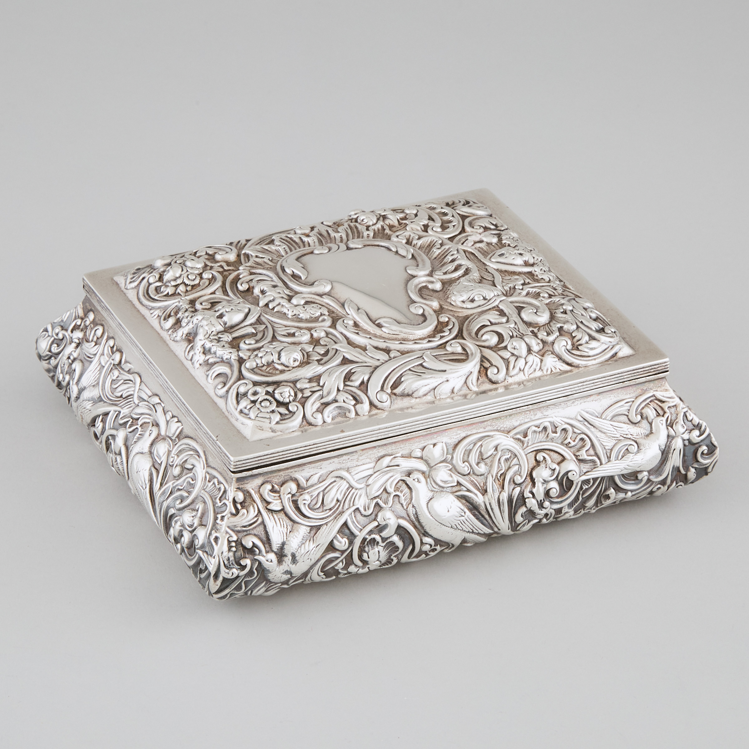 Late Victorian Silver Repoussé