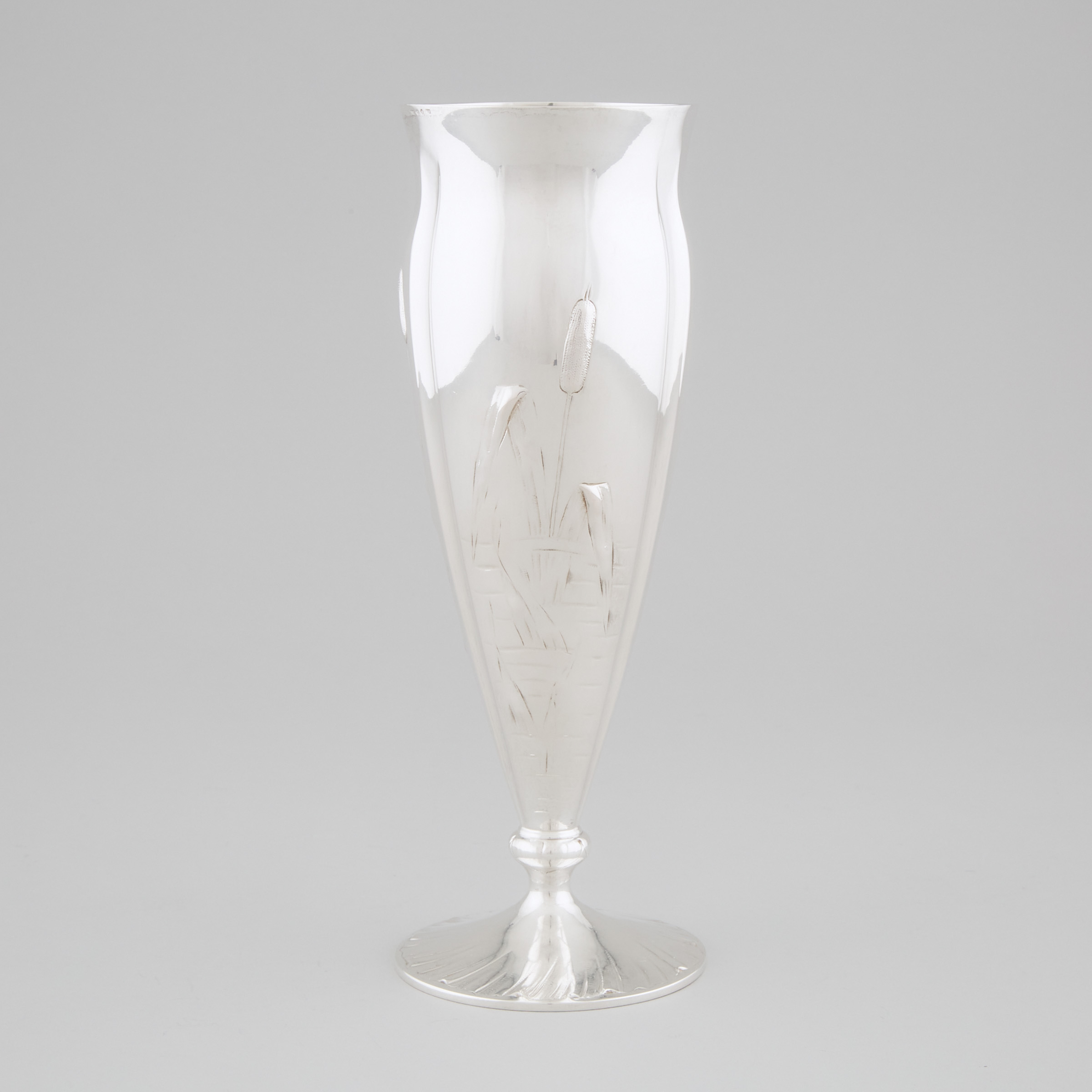 Swedish Silver Vase Gustaf M llenborg  3b6d96