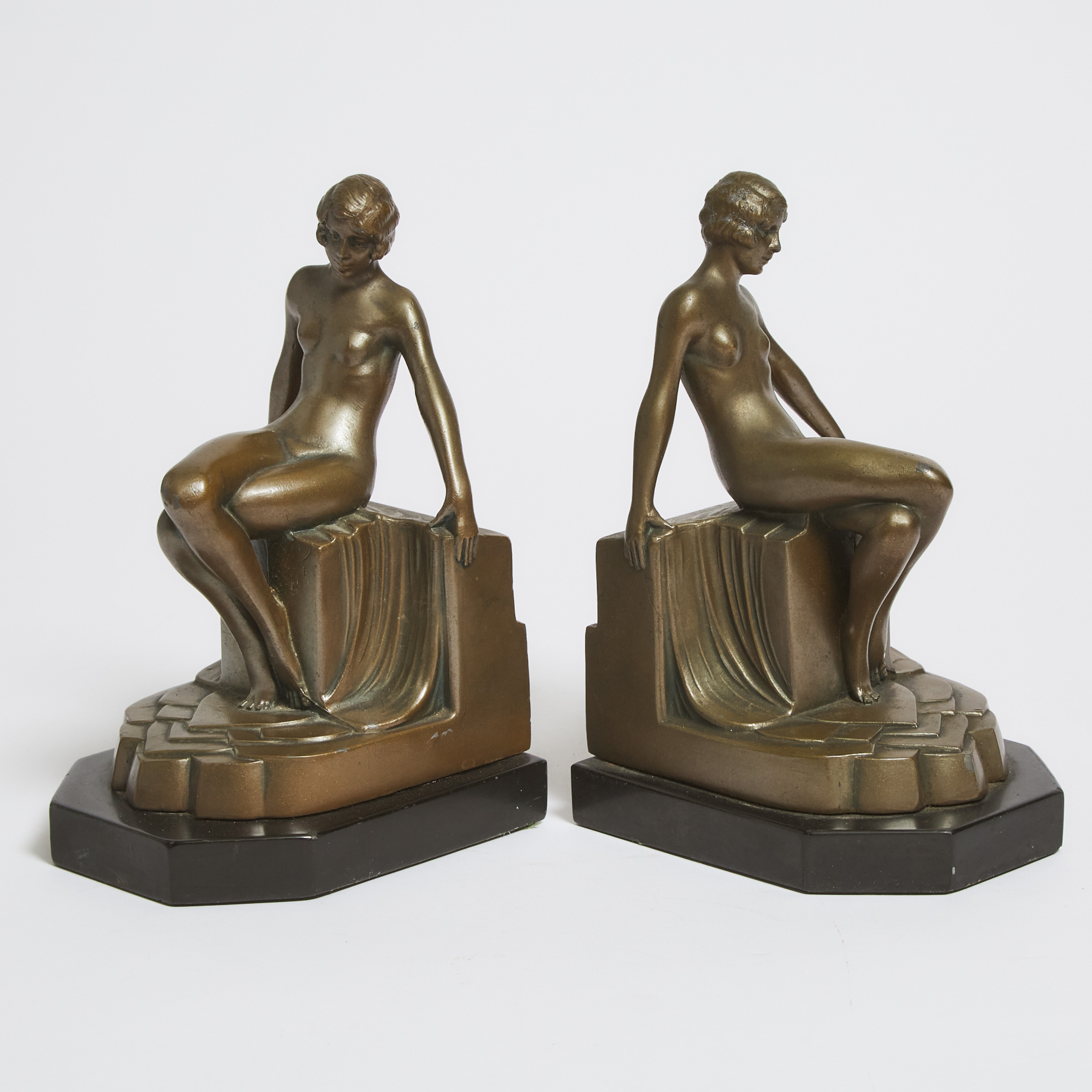 Pair of American School Art Deco 3b6d9c