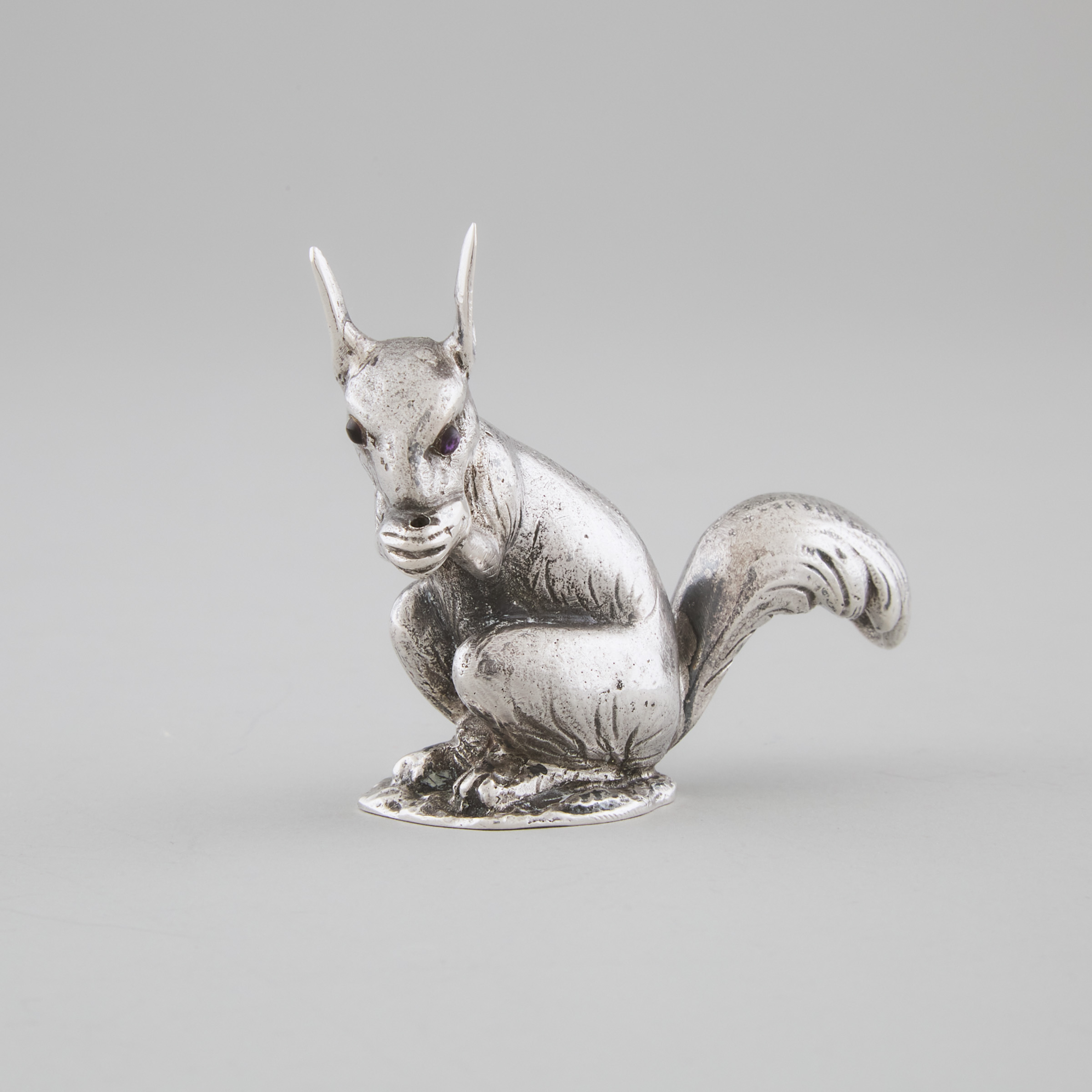 Italian Silver Model of a Squirrel  3b6dbd