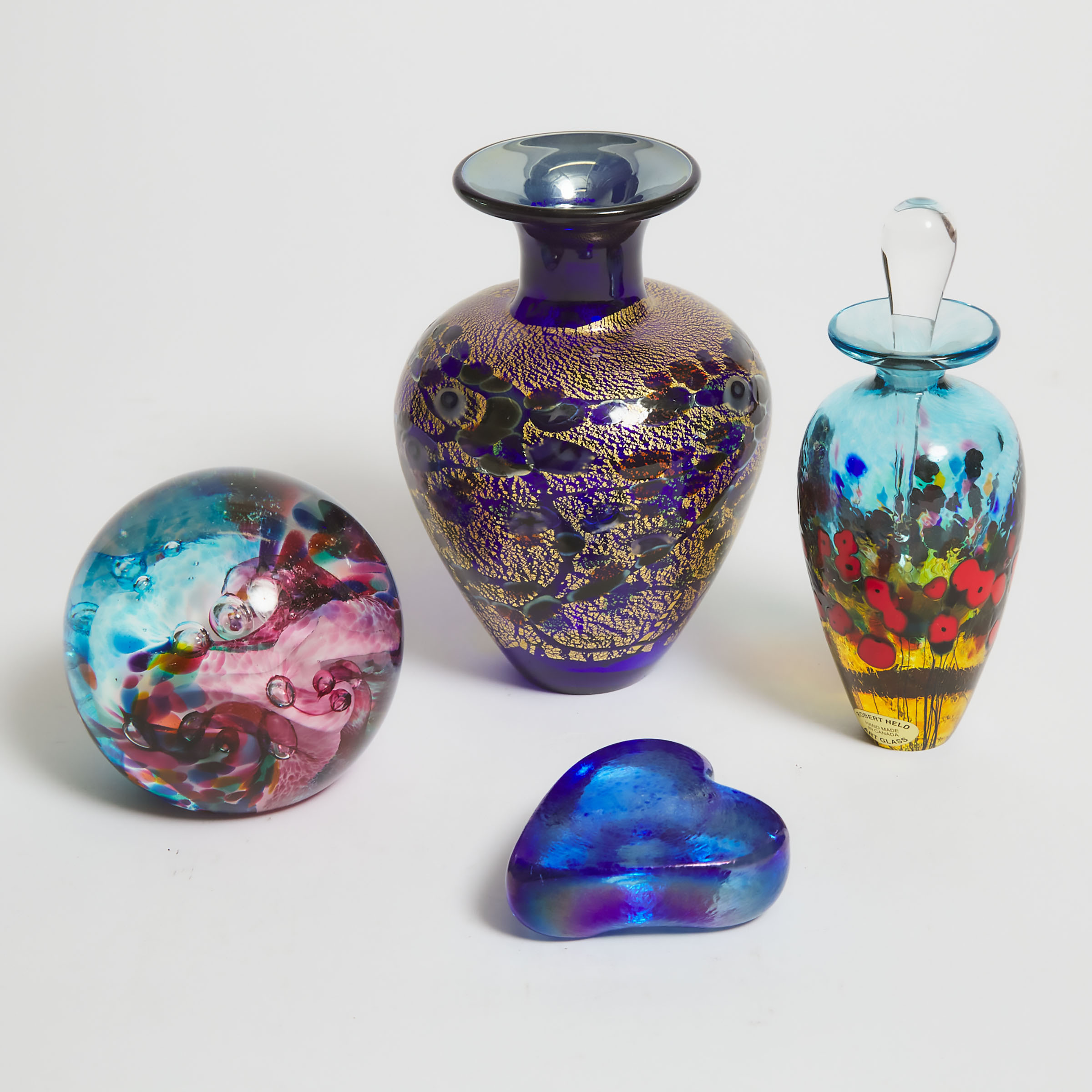 Robert Held Glass Vase, Perfume