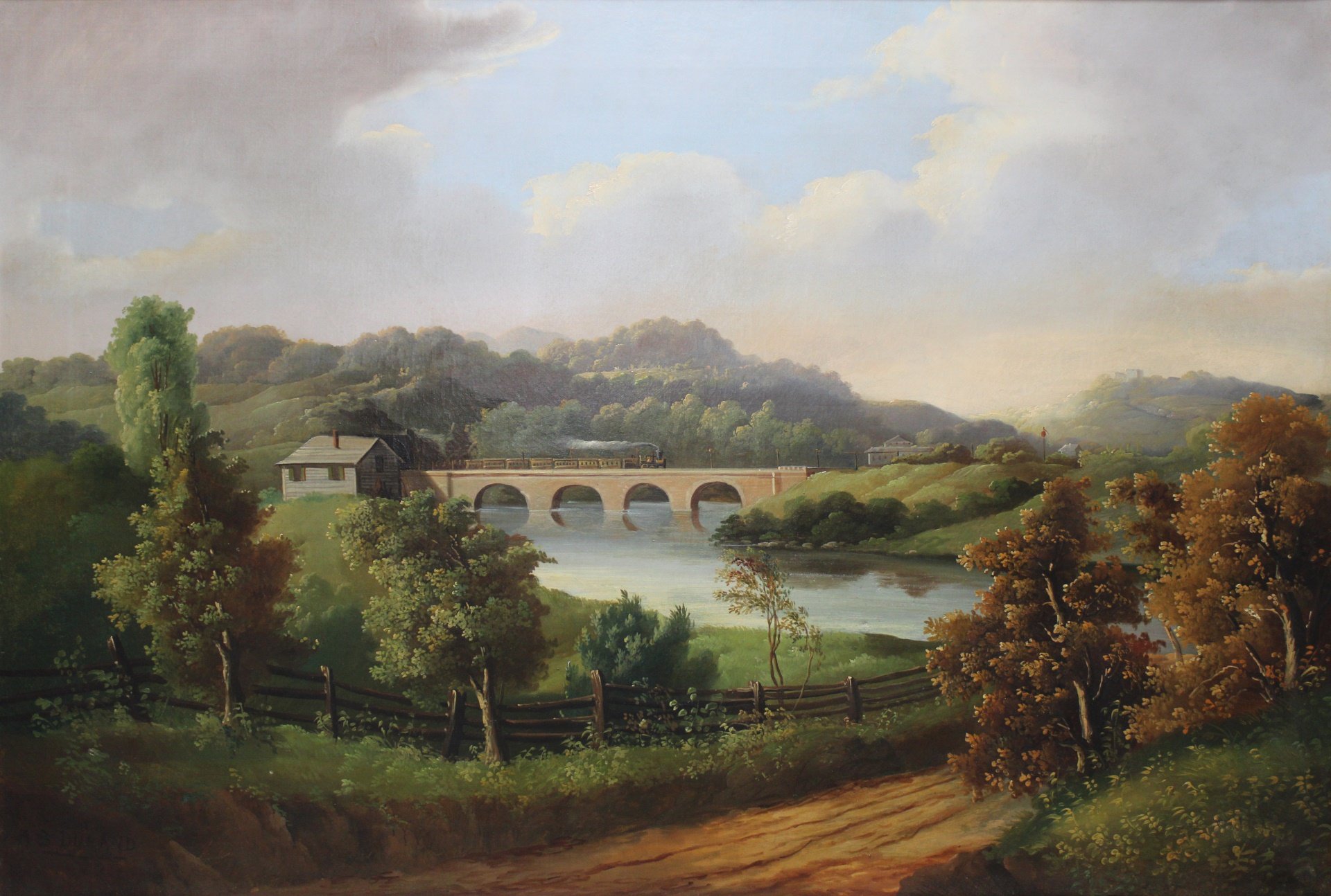 MANNER OF ASHER BROWN DURAND Hudson 3b6e6a