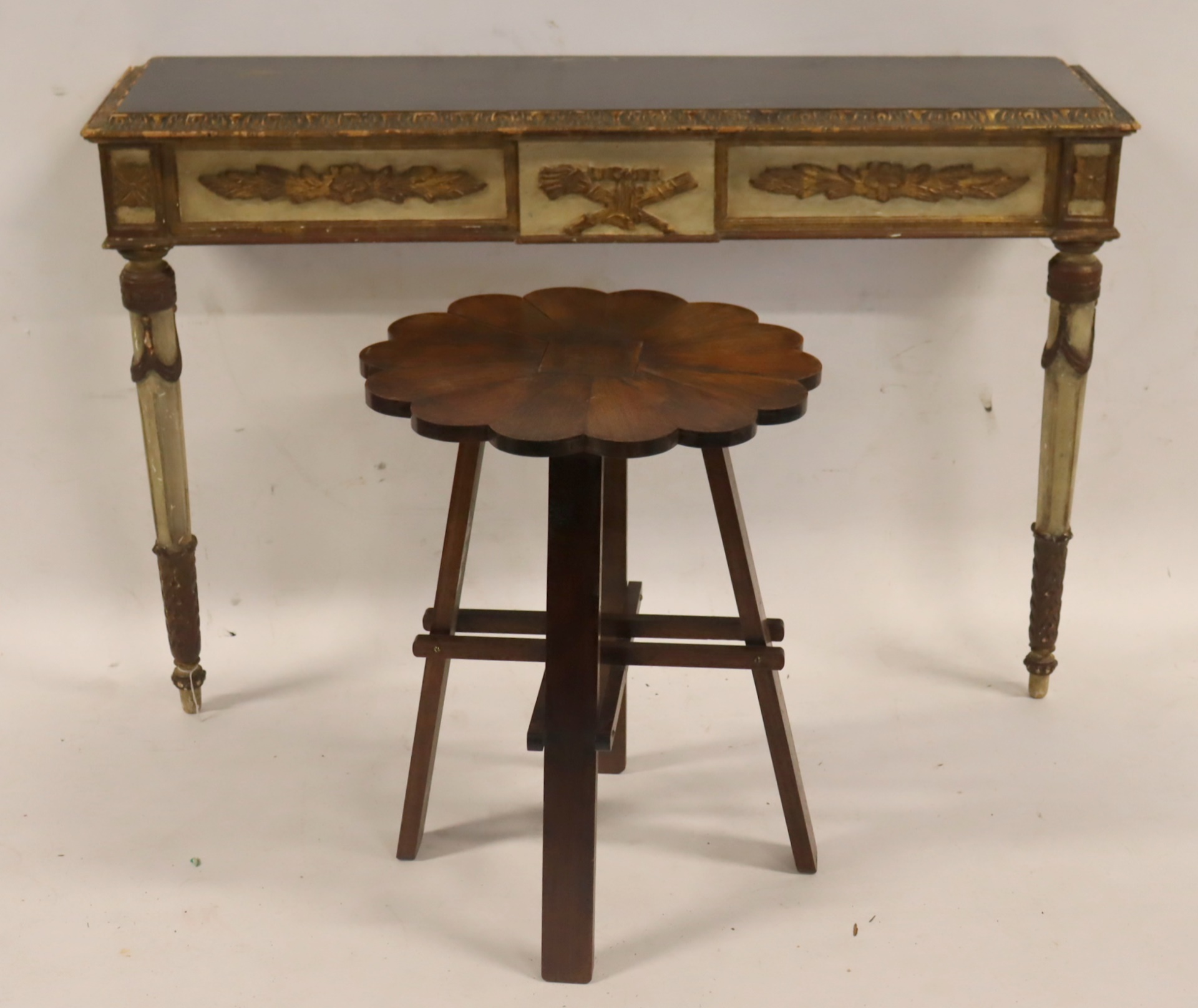 ANTIQUE LOUIS XV1 STYLE CONSOLE