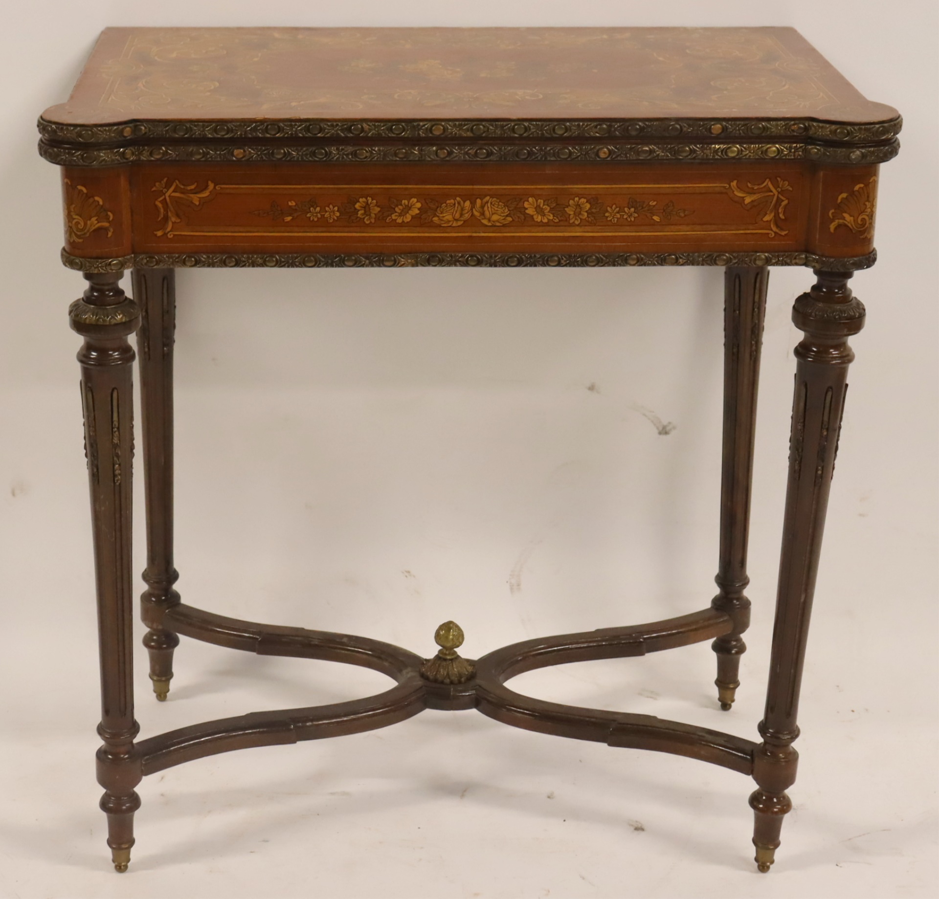 LOUIS XV1 STYLE MARQUETRY INLAID 3b6f84