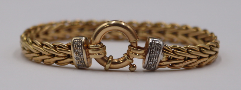 JEWELRY. ITALIAN 14KT GOLD AND