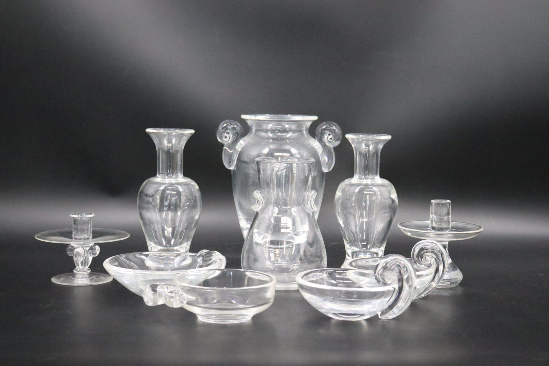 COLLECTION OF STEUBEN GLASS 10 3b70c0