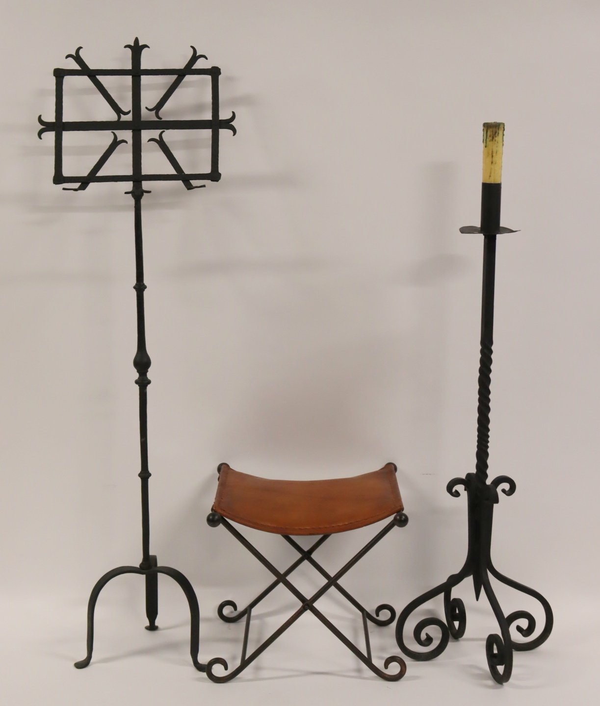 ANTIQUE HAND WROUGHT IRON MUSIC