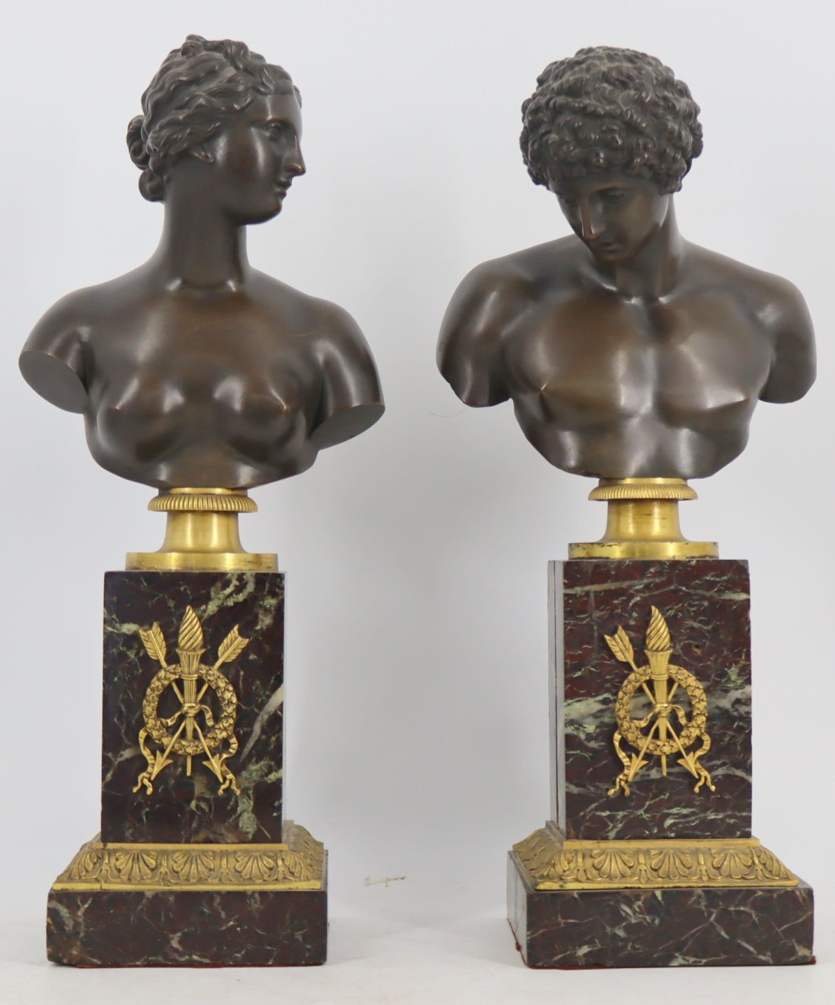 A PAIR OF GRAND TOUR BRONZES AFTER 3b727b