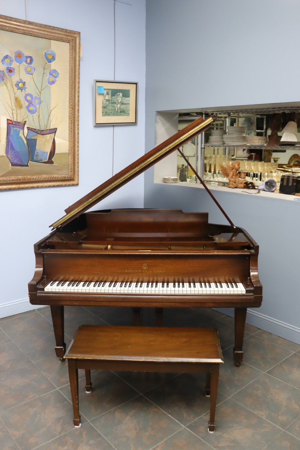 STEINWAY AND SONS MODEL M SERIAL 3b7284